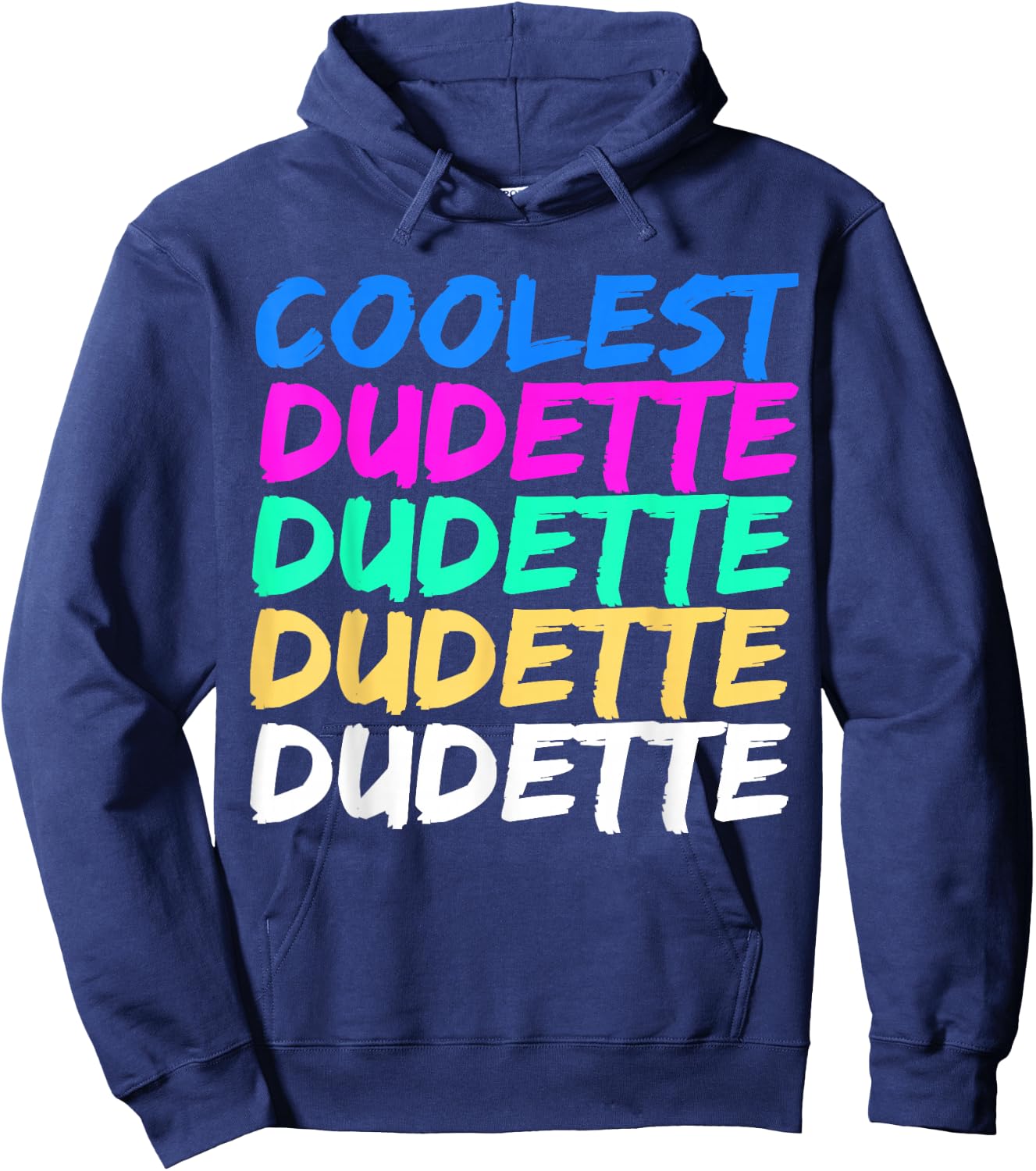 Coolest Dudette Cutie Hoodie - Hoodie | Navy
