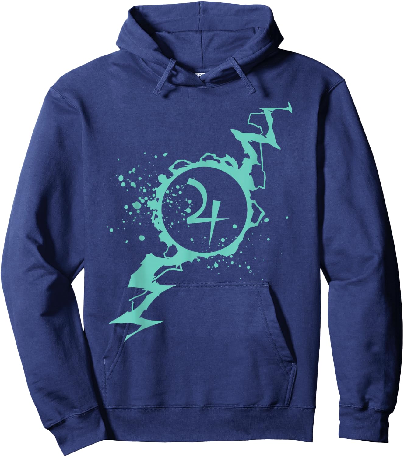 Zeus Sailor Thunder Cyclone Jupiter symbol Japanese Anime FX Hoodie - Hoodie | Navy