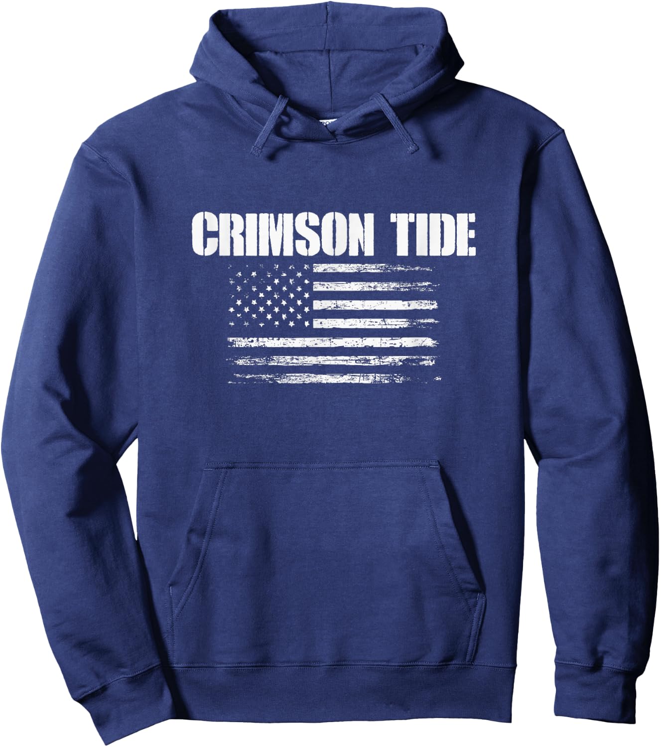Minden Crimson Tide USA Flag Pride Hoodie - Hoodie | Navy
