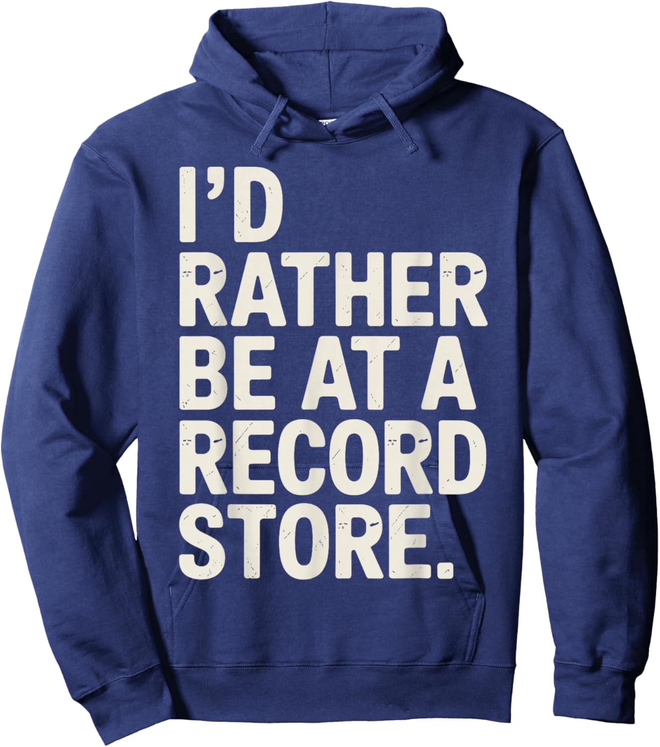 Best Vinyl Art Women Music DJ Vinyl Record Collector Hoodie - Hoodie | Navy