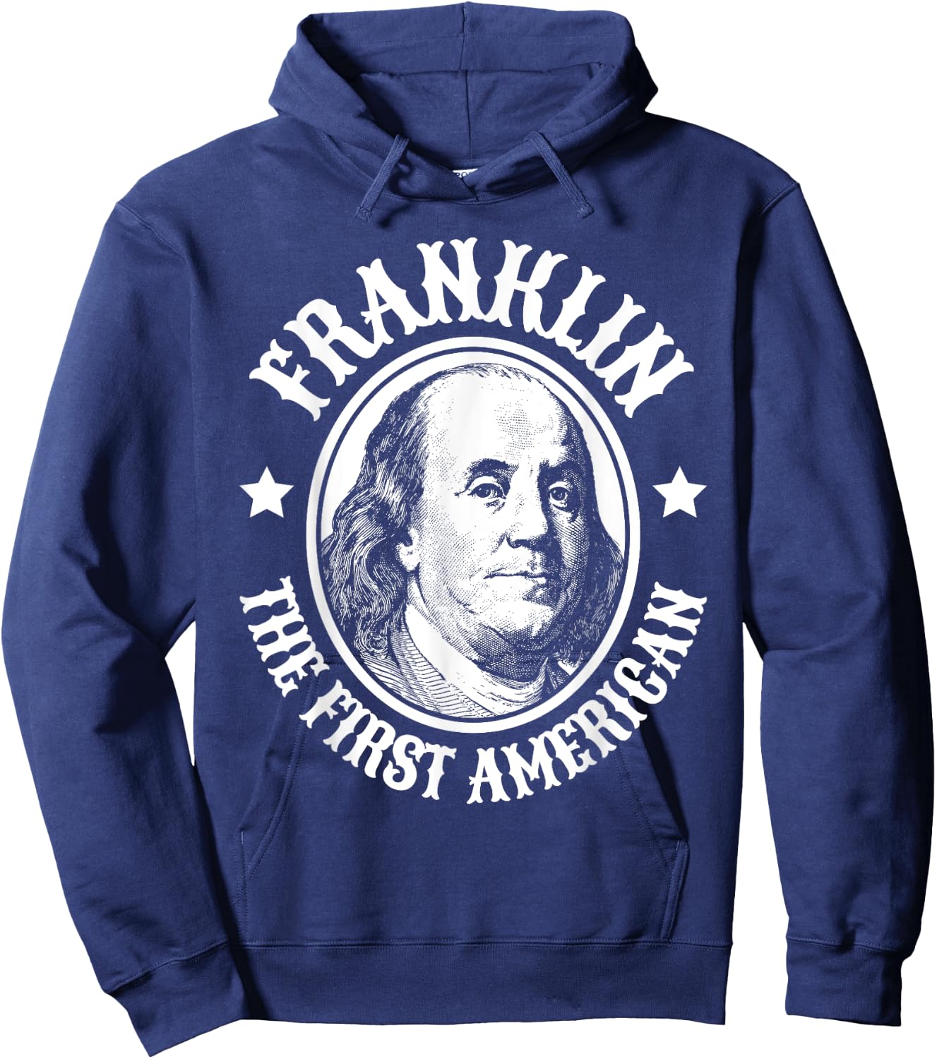Ben Benjamin Franklin Hoodie - Hoodie | Navy