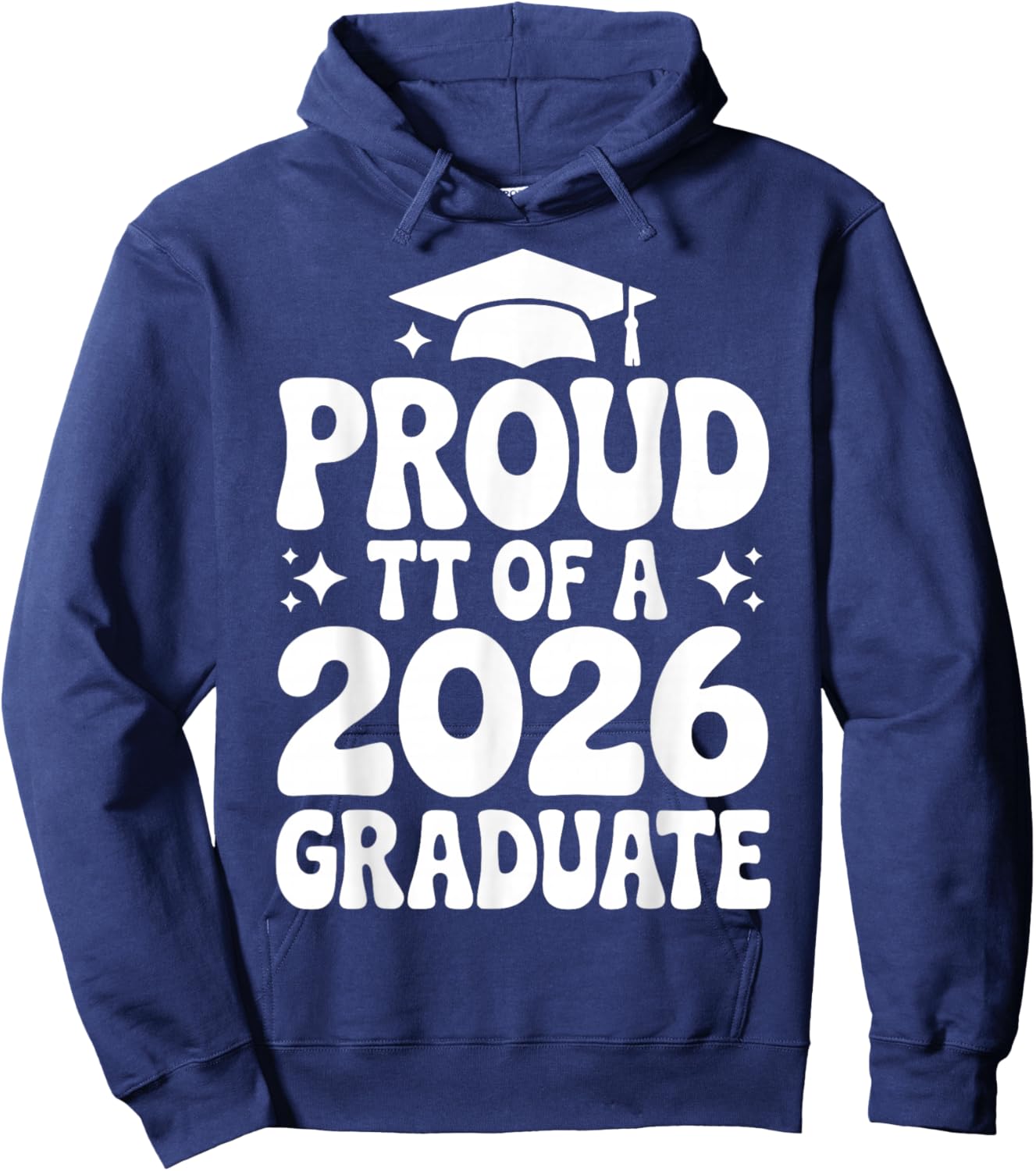 Proud TT of a 2026 Graduate, Auntie, Senior Aunt Hoodie - Hoodie | Navy