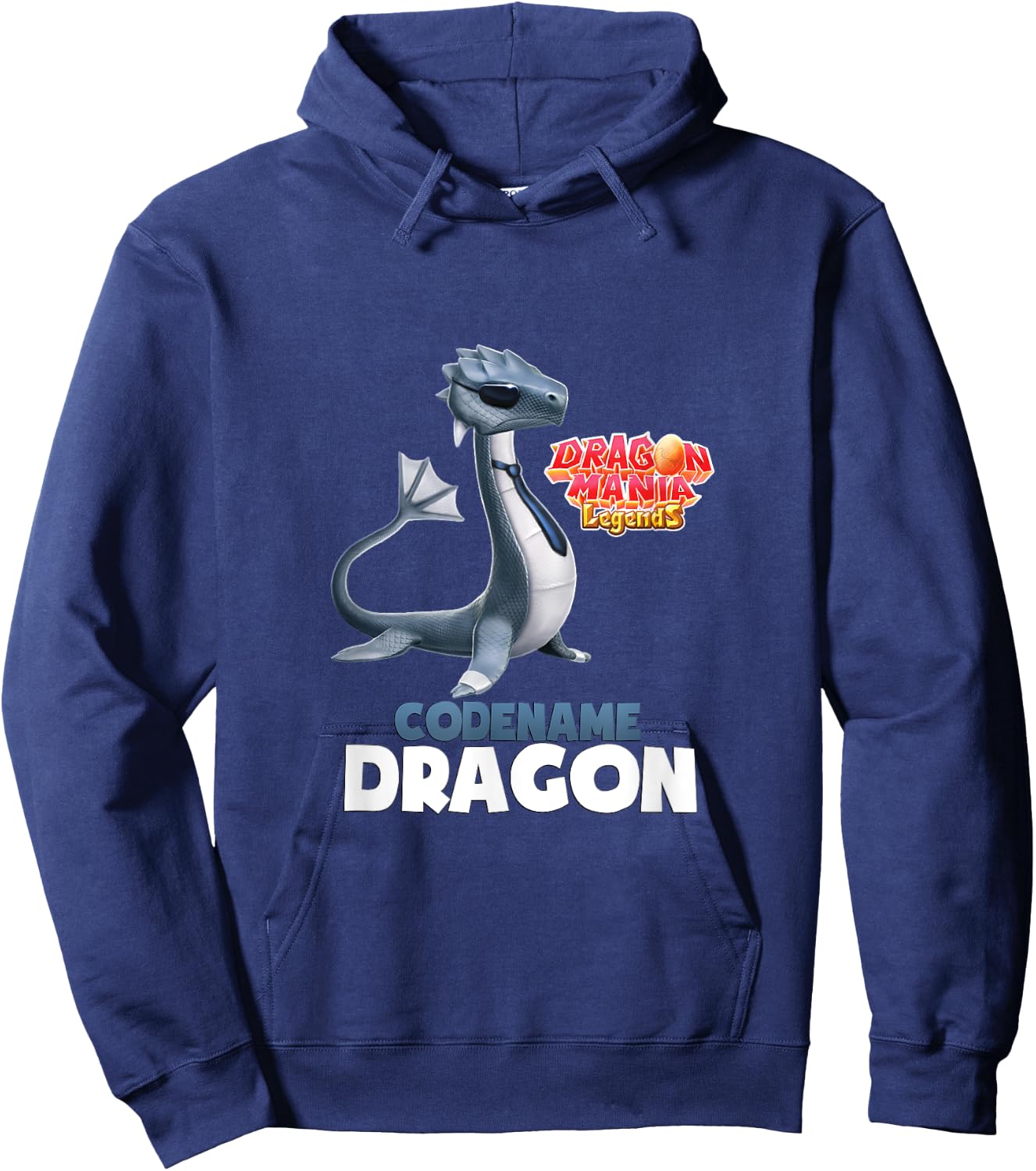 Dragon Mania Legends "Dragon Code Name" Hoodie - Hoodie | Navy