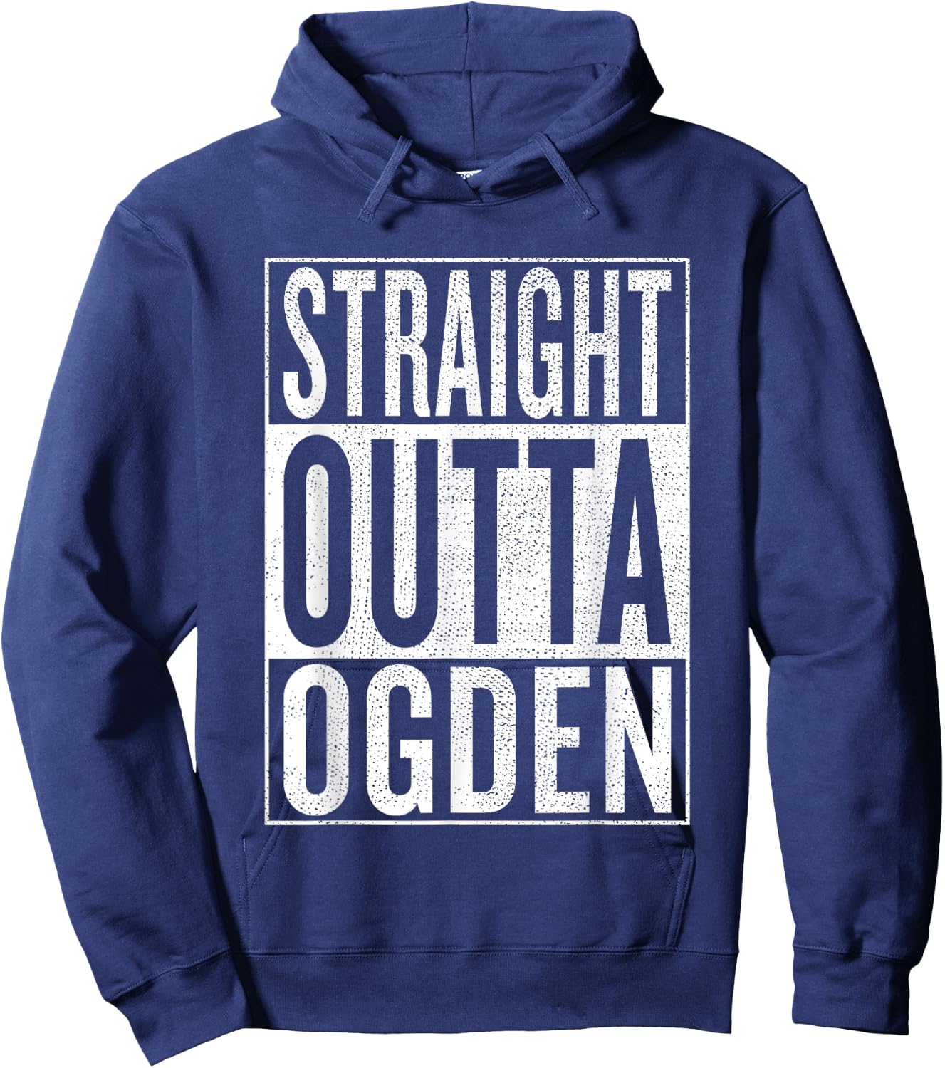 Straight Outta Ogden Great Travel & Gift Hoodie - Hoodie | Navy