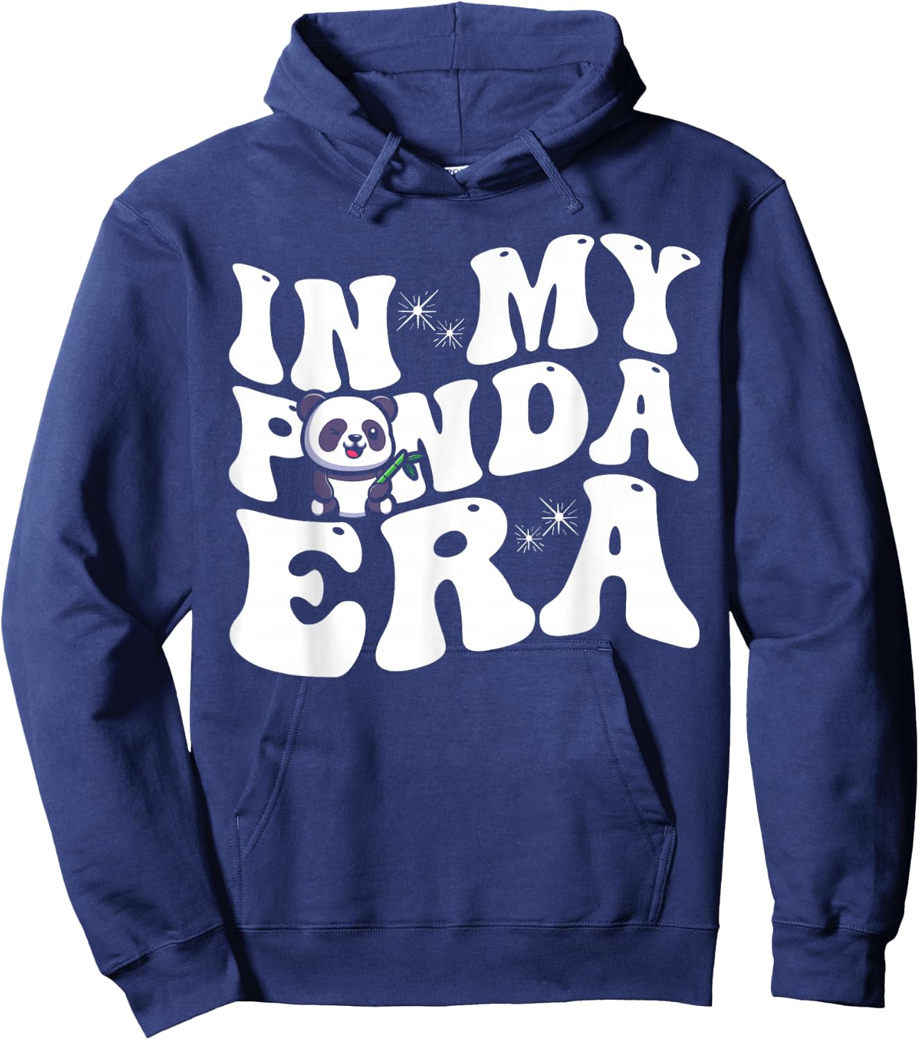 In My Panda Era Panda Hoodie - Hoodie | Navy