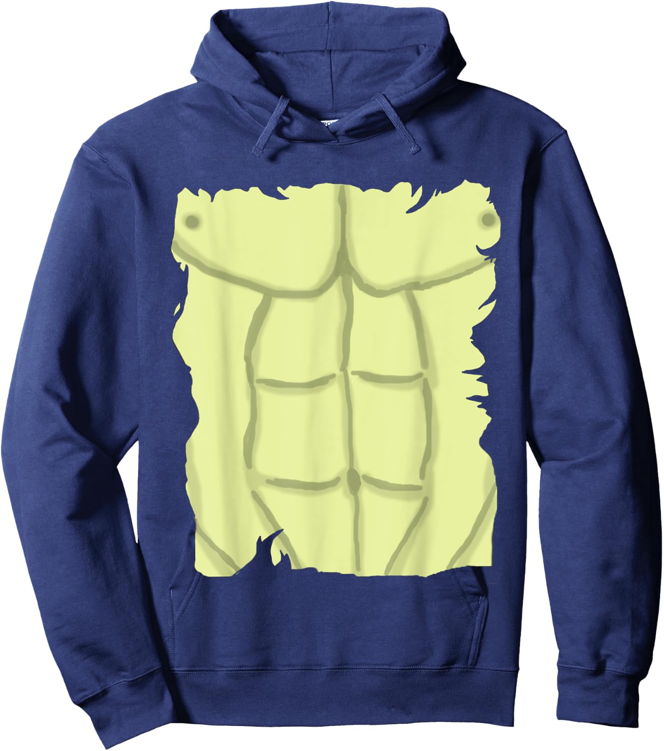 Muscle Bodybuilder Six Pack Abs Ripped Men Boys Kids Hoodie - Hoodie | Navy