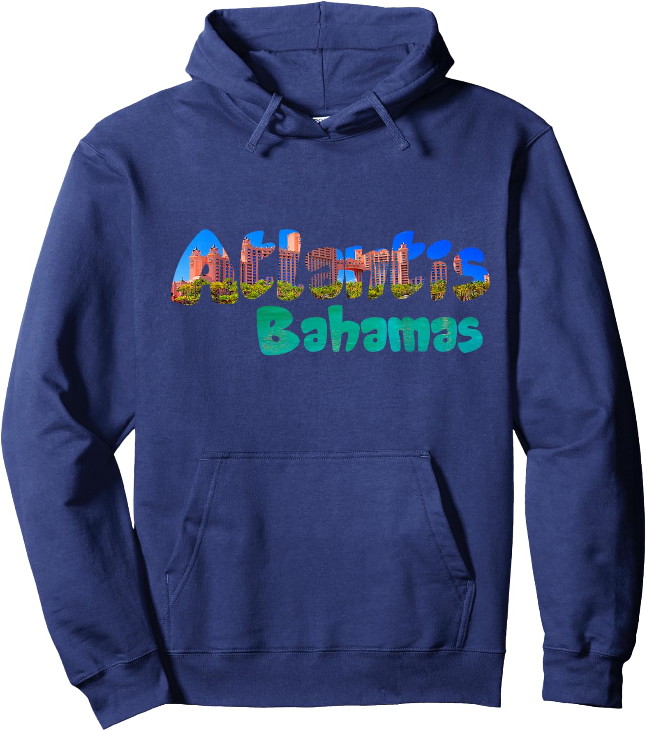 Atlantis Bahamas . Hoodie - Hoodie | Navy