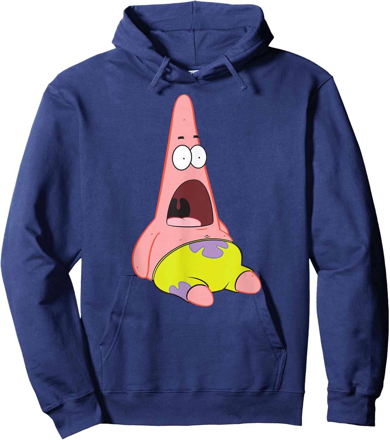 Spongebob Squarepants - Patrick Surprise Attack Hoodie - Hoodie | Navy