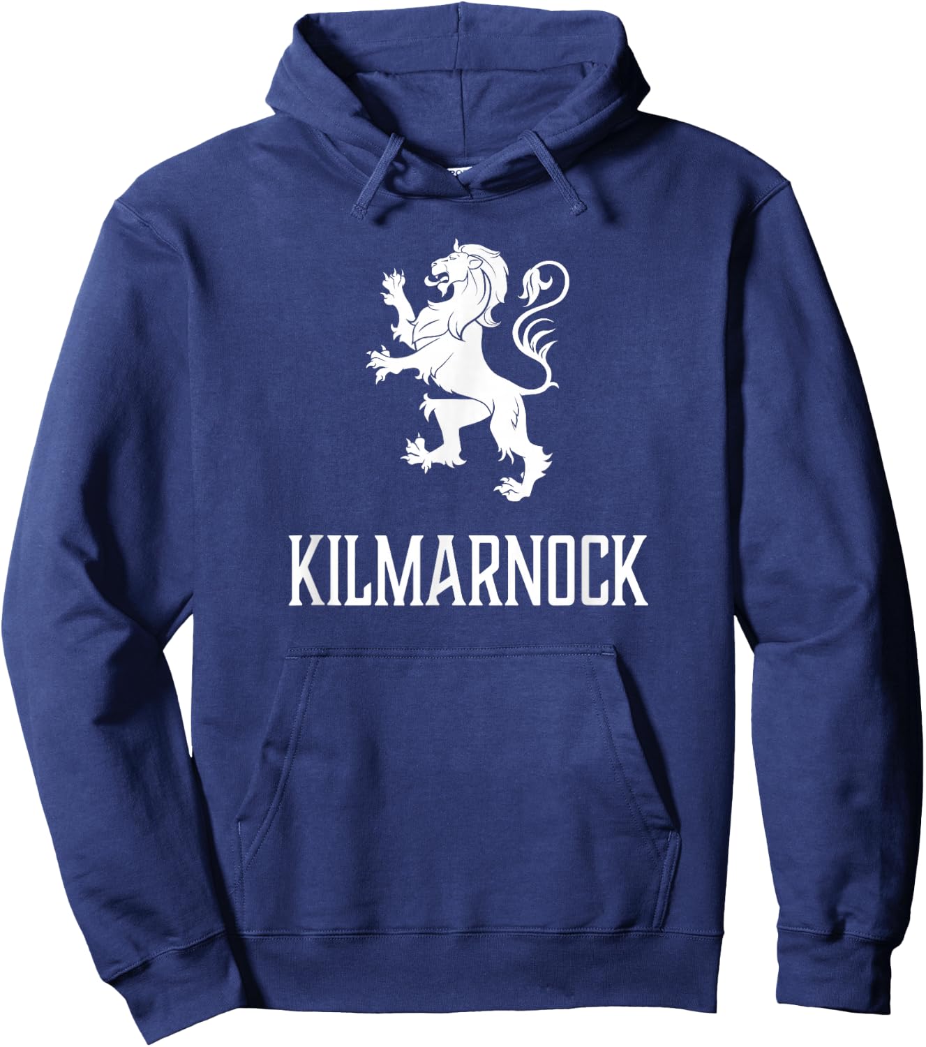 Kilmarnock, Scotland - Scottish Lion, Gaelic Hoodie - Hoodie | Navy
