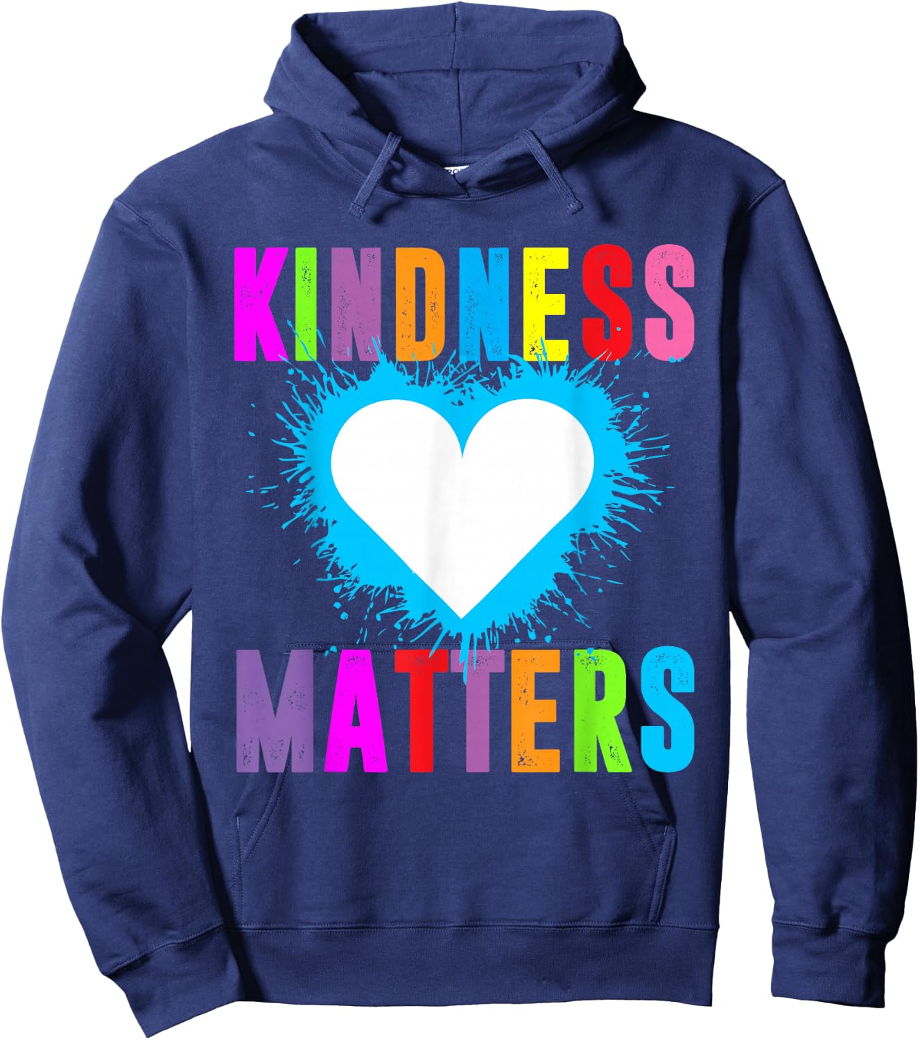 Kindness Matters Choose Kind Anti Bullying Movement Shirt Hoodie - Hoodie | Navy