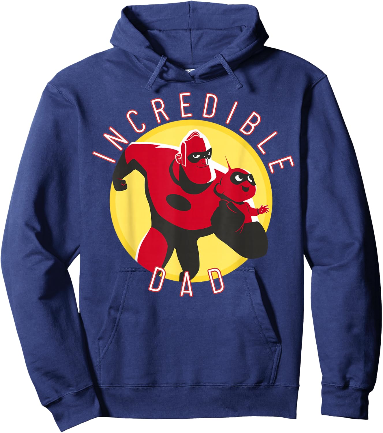 Disney Pixar Incredibles 2 Incredible Dad Graphic Hoodie - Hoodie | Navy