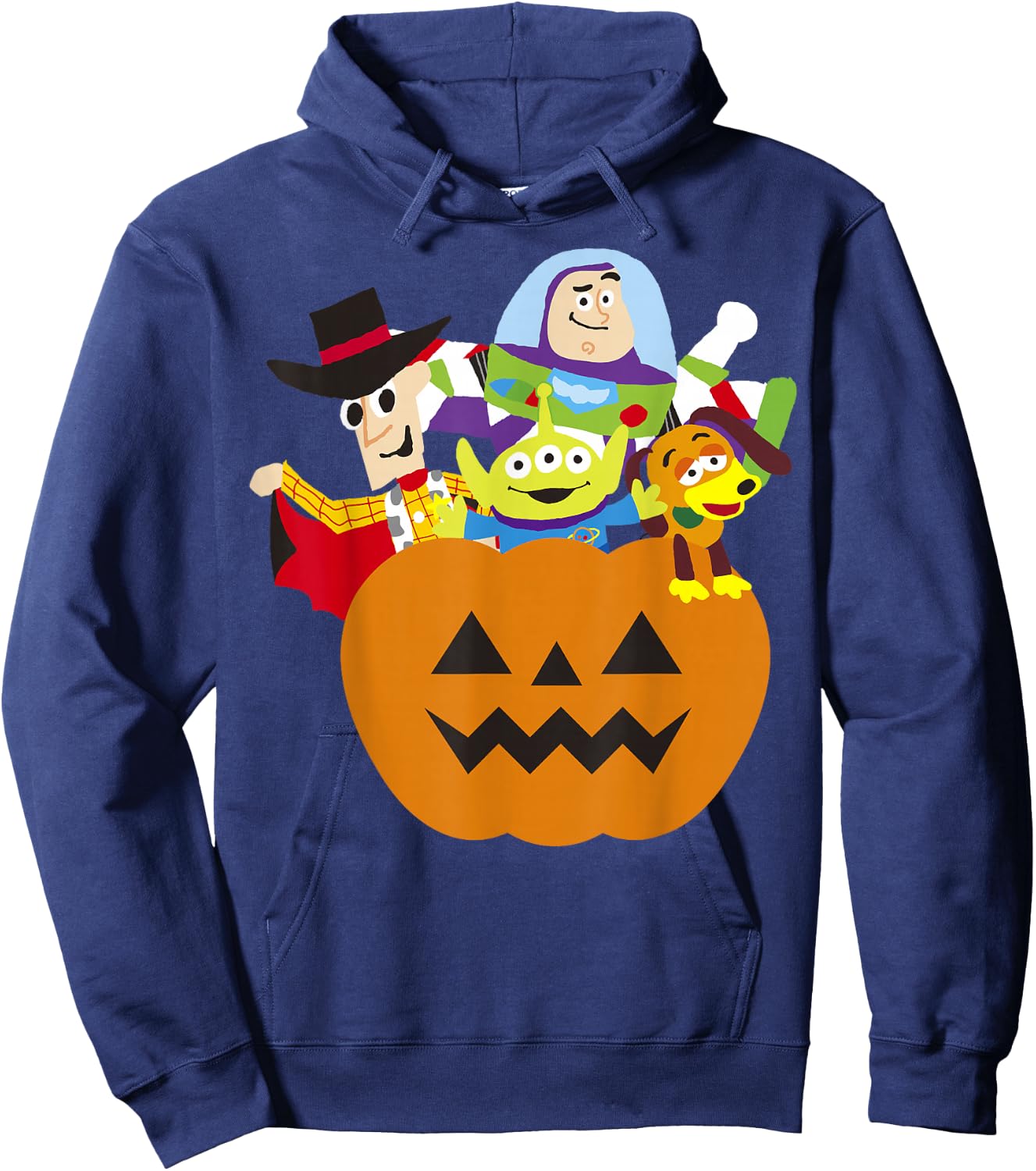 Disney Pixar Toy Story Halloween Pumpkin Hoodie - Hoodie | Navy
