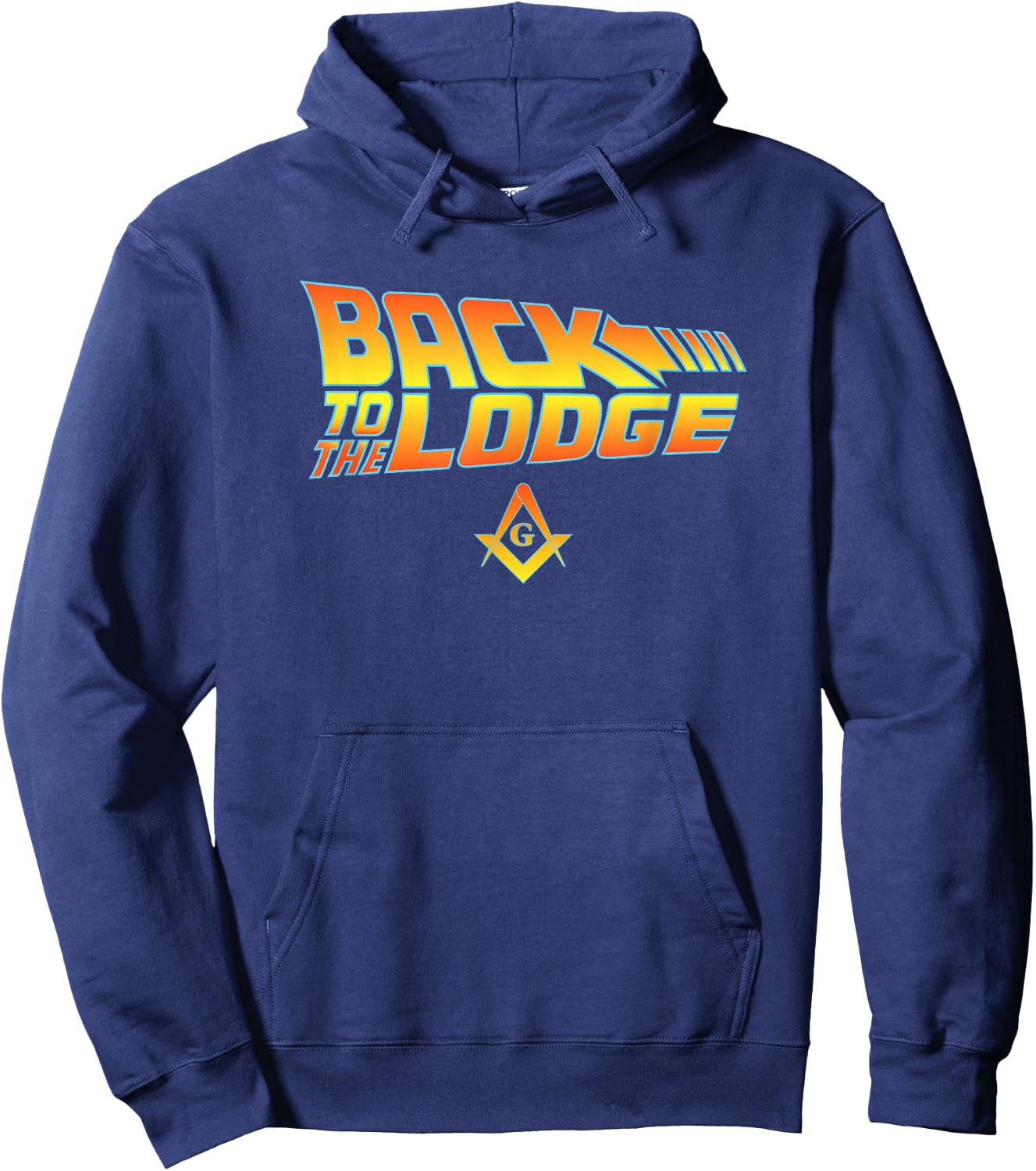 Back to The Lodge by Kuyang Freemason Hoodie - Hoodie | Navy
