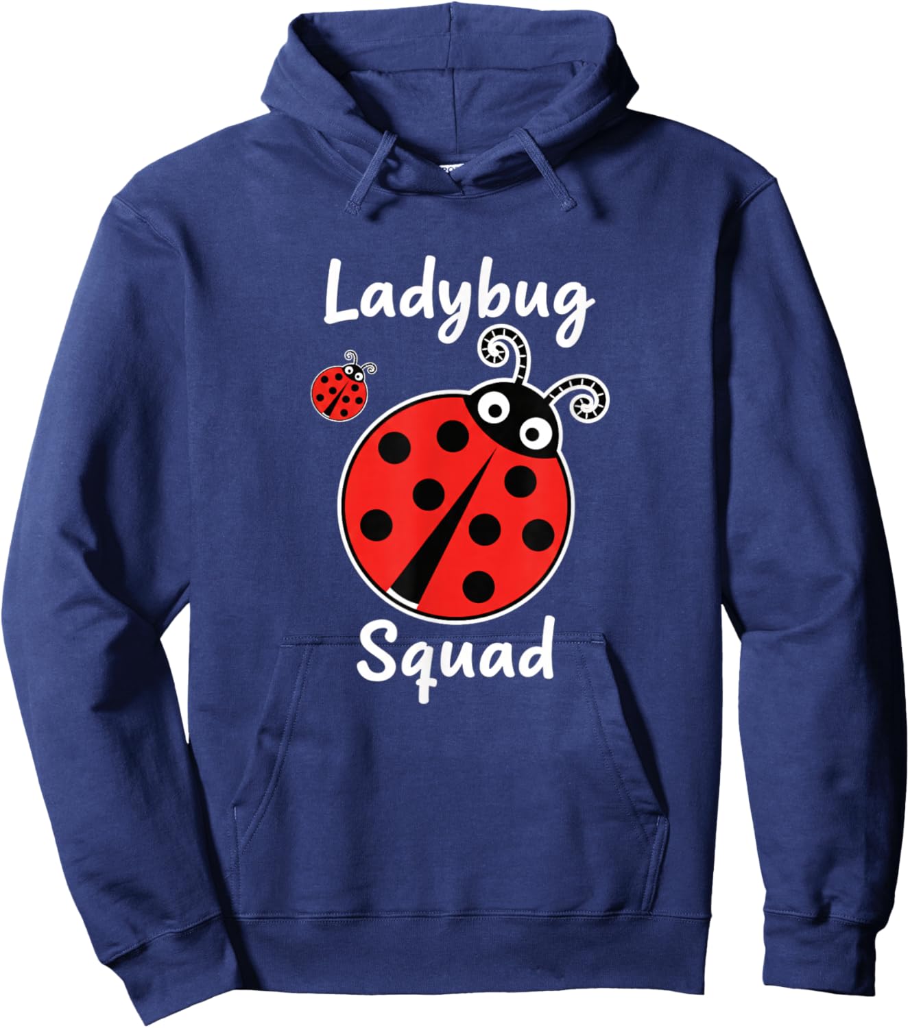 Ladybug Squad Ladybug Family Insect Crew Hoodie - Hoodie | Navy