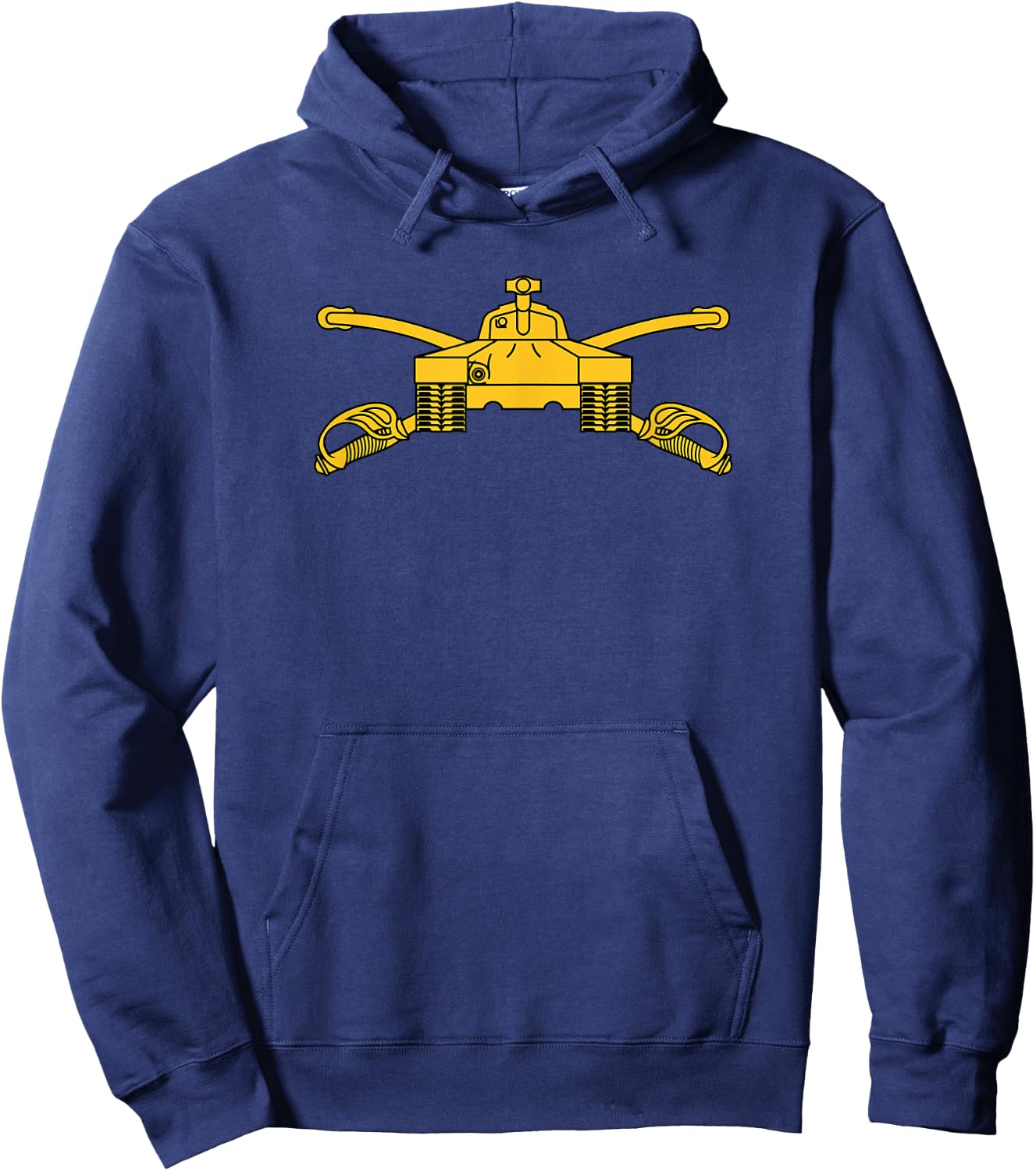 Army Armor Branch U.S. Military Tanker Insignia Hoodie - Hoodie | Navy