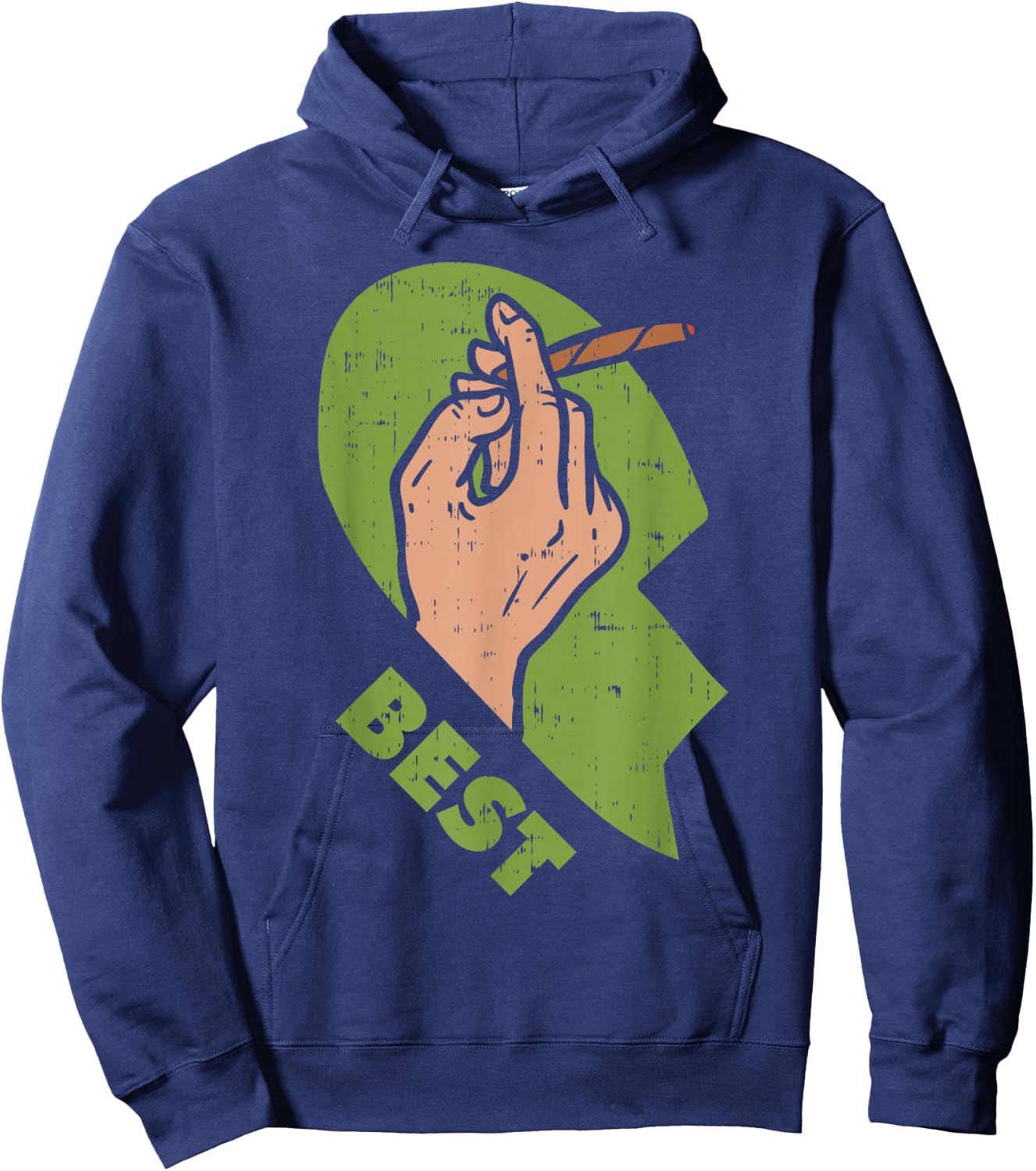 Best Buds Weed Matching Couple Shirt Joint Stoner Friends Hoodie - Hoodie | Navy