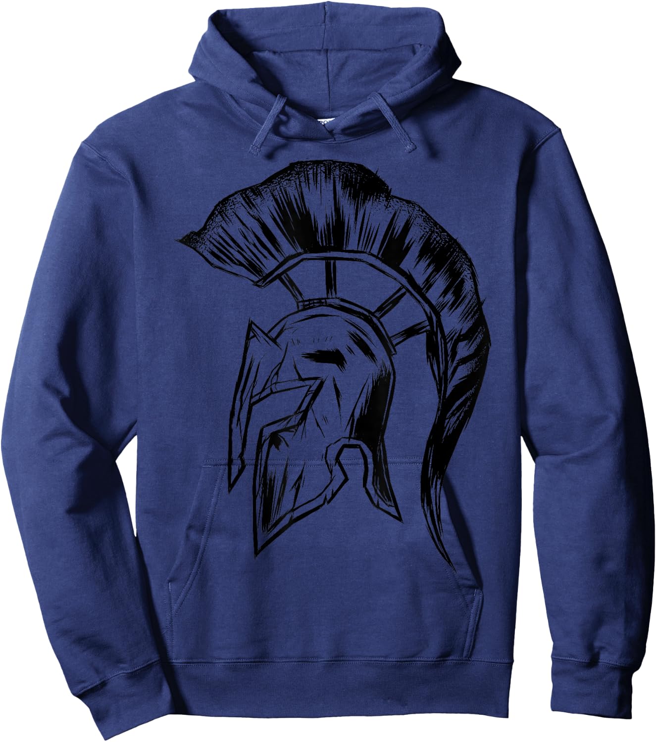Spartan Helmet Warrior Trojan Warrior women Hoodie - Hoodie | Navy