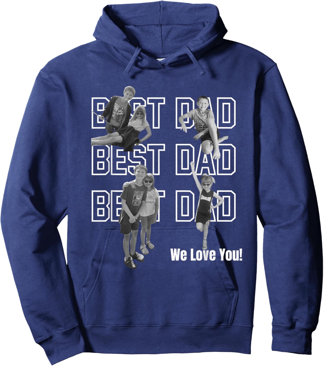 Dad Shirt Hoodie - Hoodie | Navy