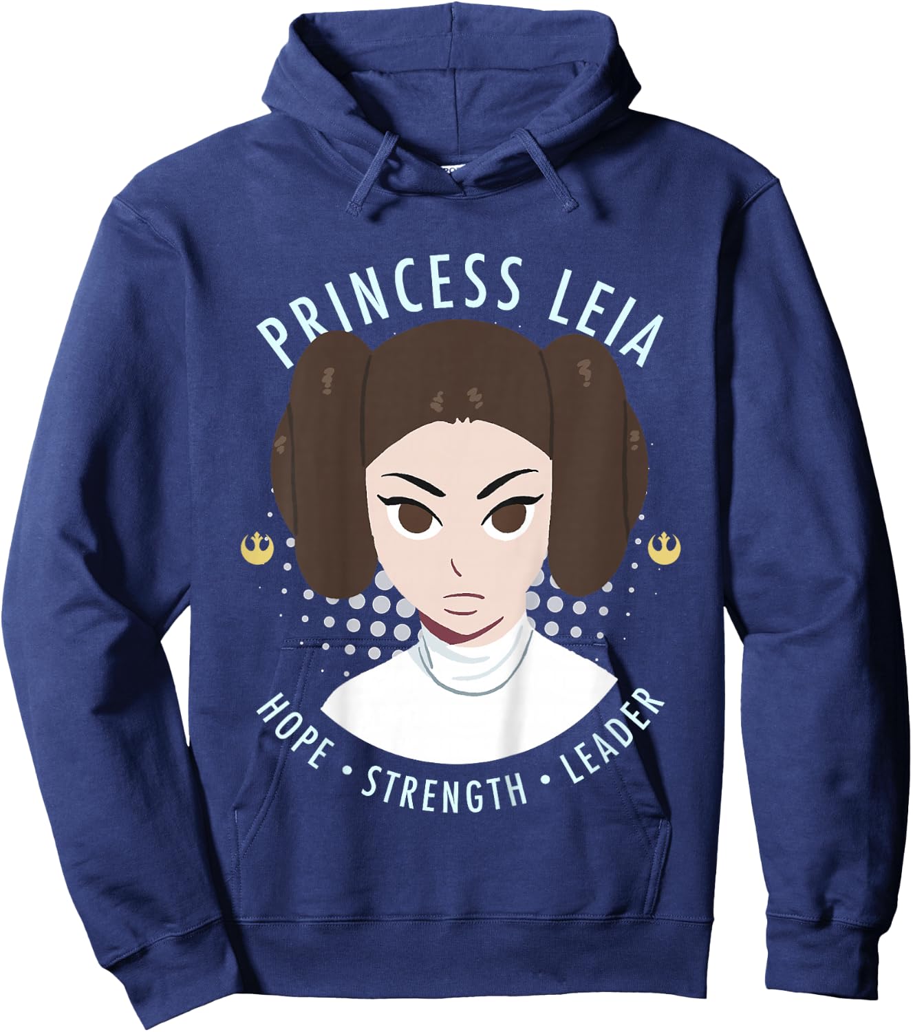 Kids Star Wars Galaxy Of Adventures Princess Leia G1 Hoodie - Hoodie | Navy
