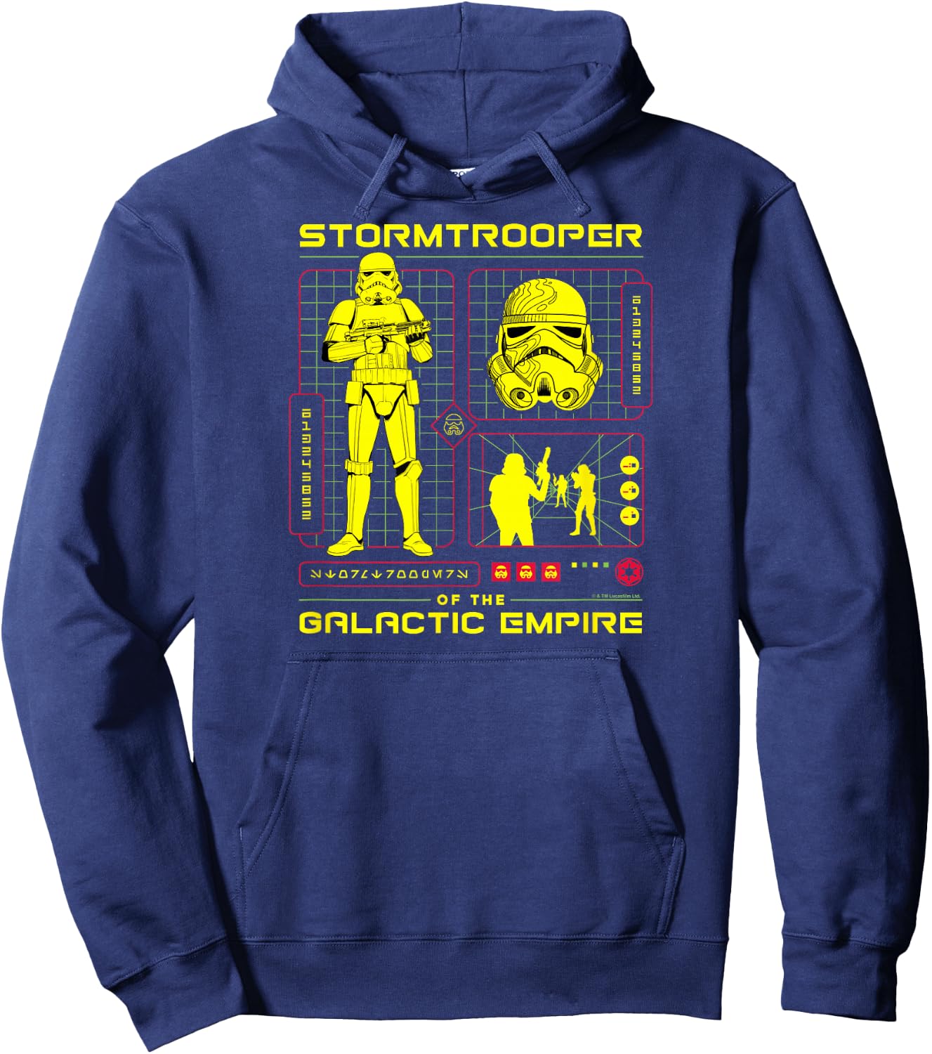 Star Wars - Stormtrooper Dark Digital Hoodie - Hoodie | Navy