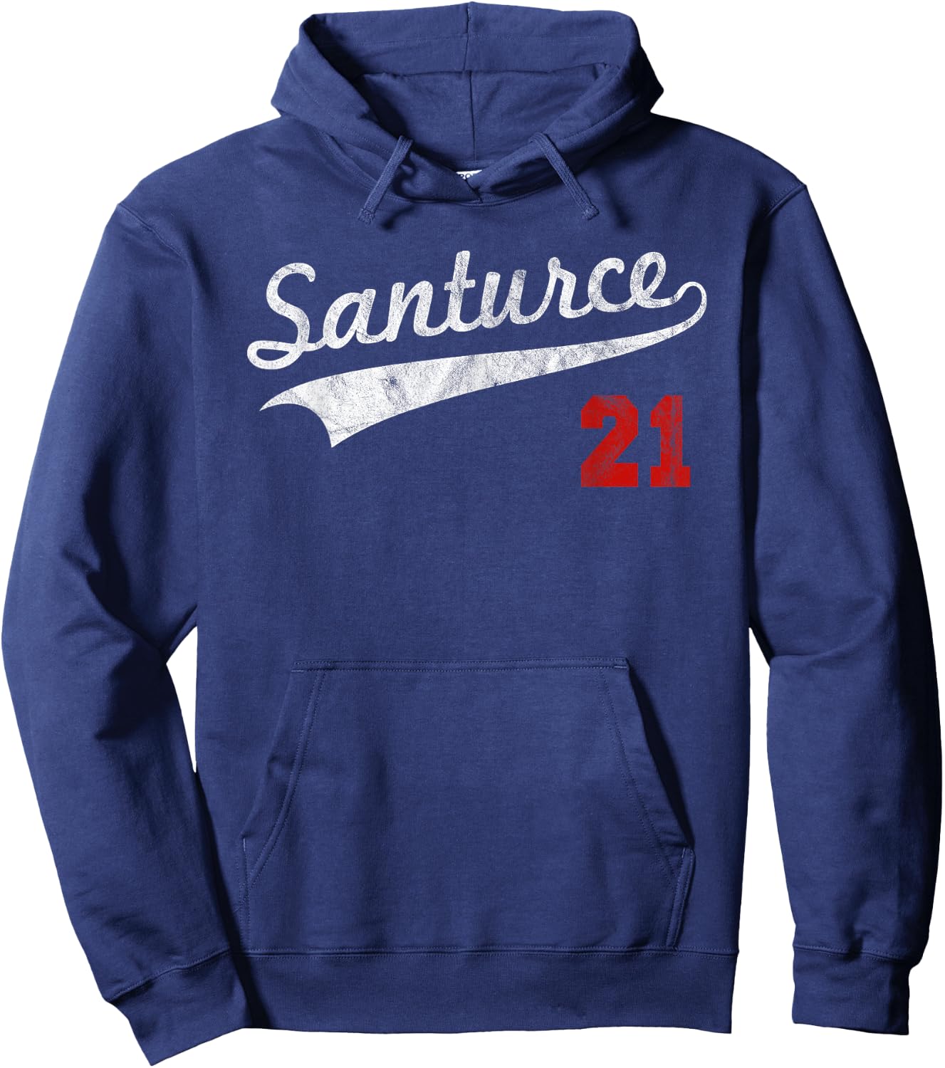 Santurce 21 Puerto Rico Baseball Boricua Men Women Hoodie - Hoodie | Navy