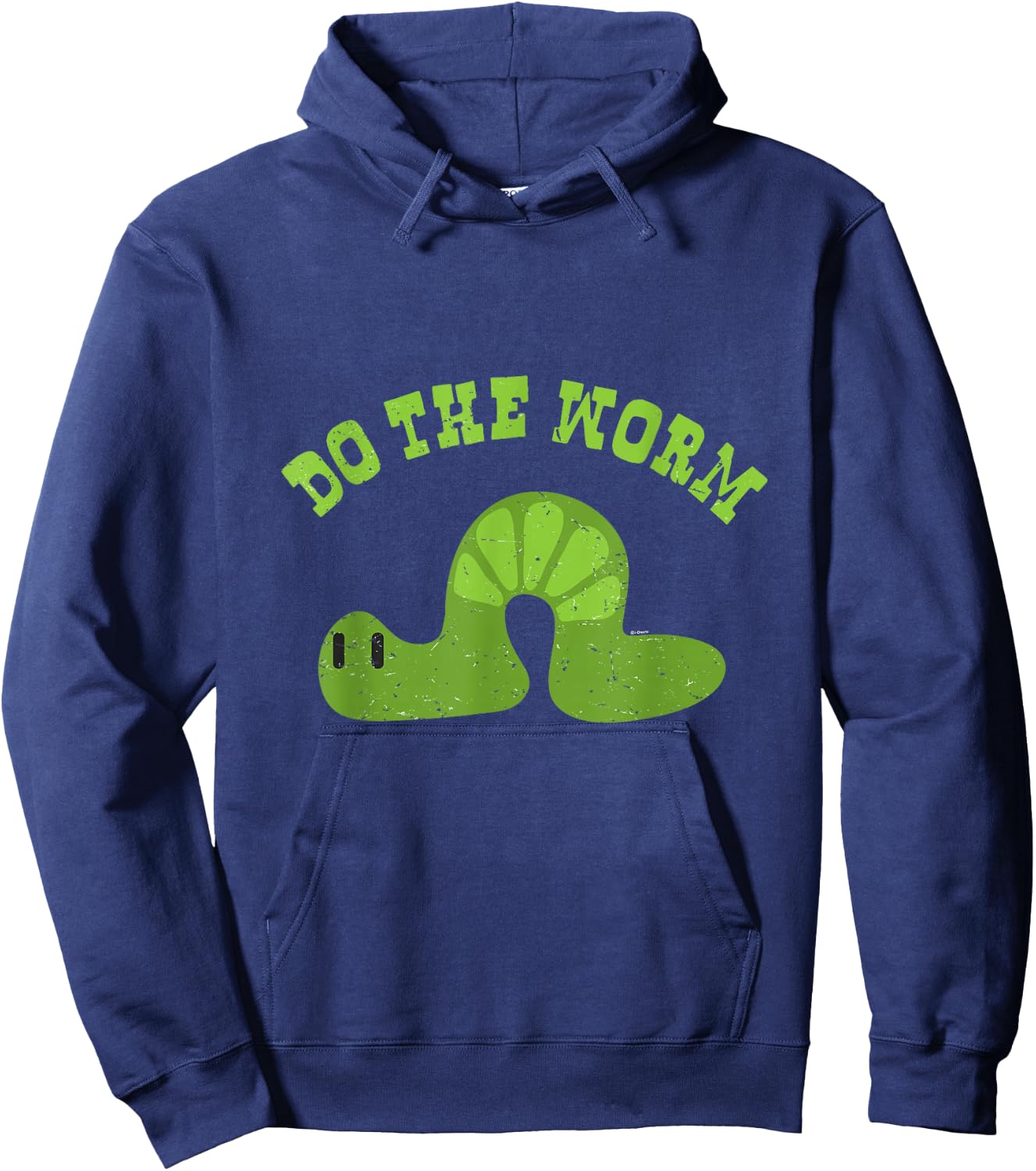 Do The Worm Dance Funny Hoodie - Hoodie | Navy