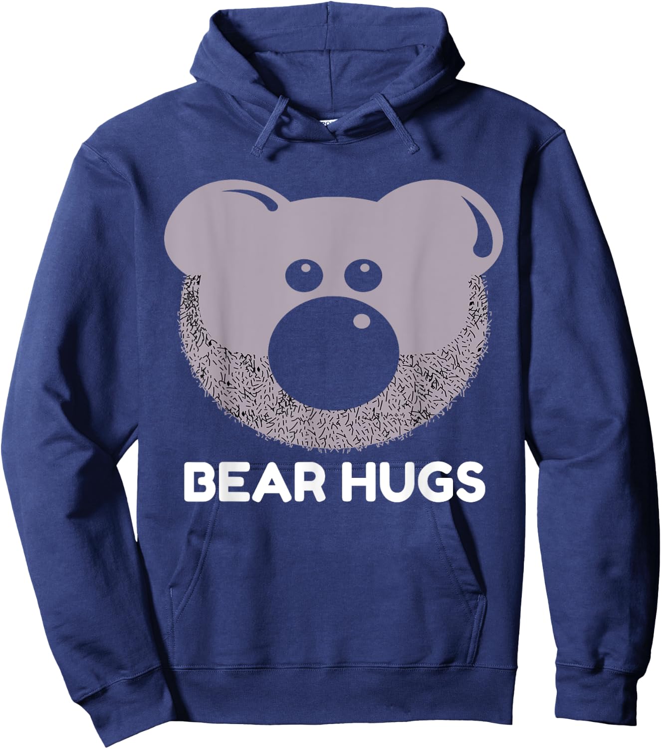 Gay Bear & Cub Woof Gay Pride Bear Hugs Gay Parade Hoodie - Hoodie | Navy
