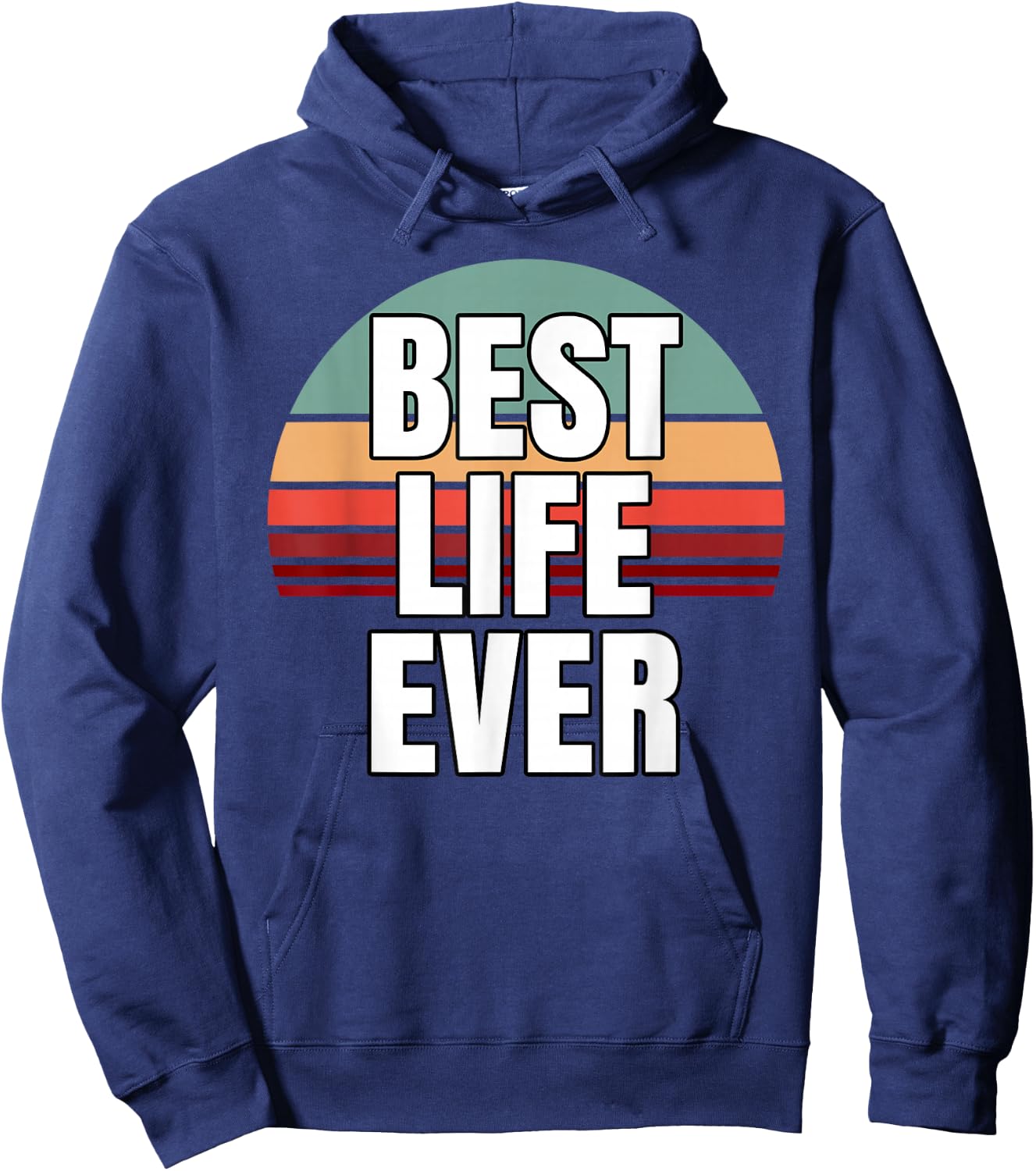 Best Life Ever Gift T Shirt for JW Broadcasting Hoodie - Hoodie | Navy