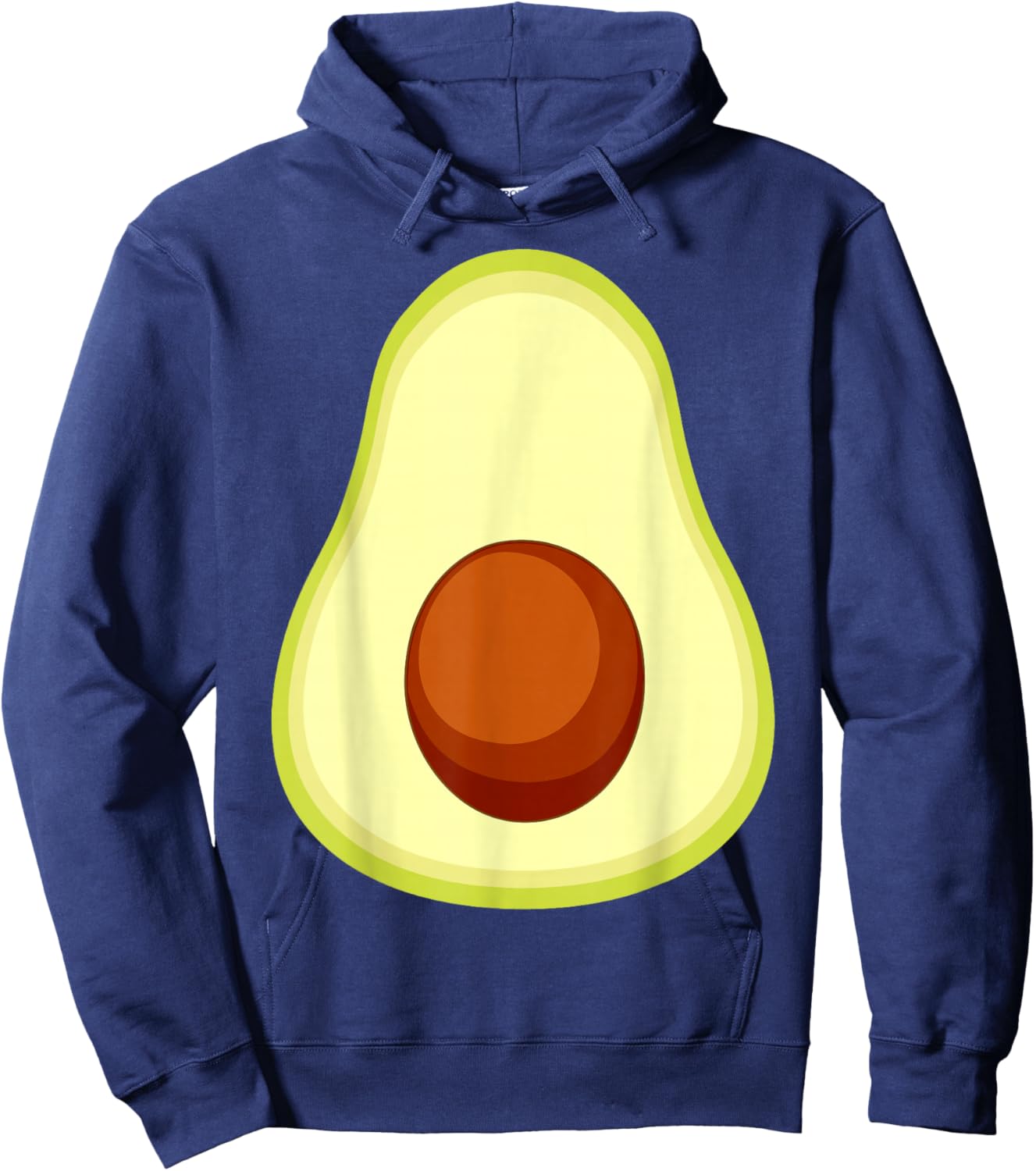 Funny Avocado Costume for Kids and Pregnant Moms Halloween Hoodie - Hoodie | Navy
