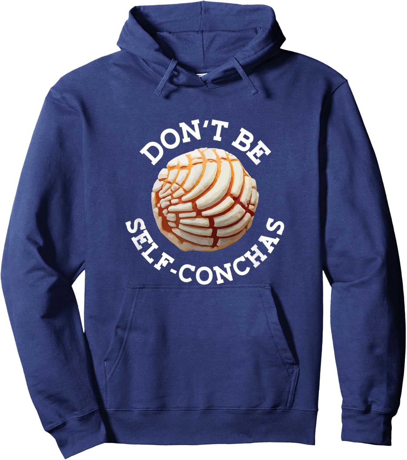 Concha Pan Dulce Mexican Bread Mujer Panaderia Pastel Latinx Hoodie - Hoodie | Navy