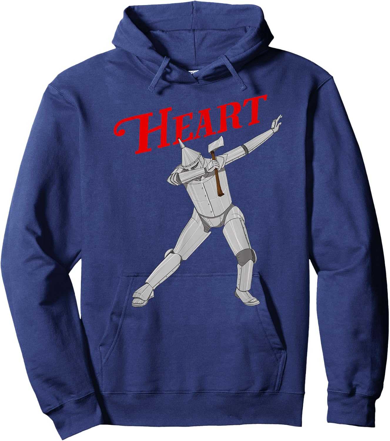 Gotta Have Heart Land of OZ Dabbing Wizard of OZ Tin Man Small Hoodie - Hoodie | Navy