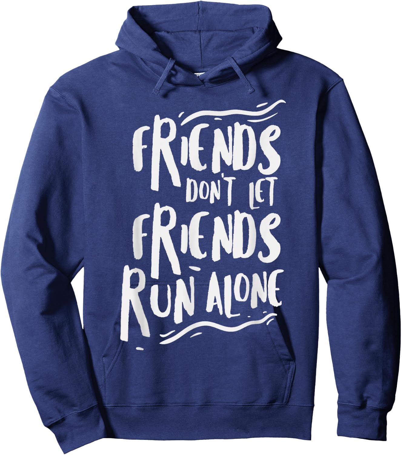 Funny Running Shirt Friends Marathon Runners Gift Jogging Hoodie - Hoodie | Navy