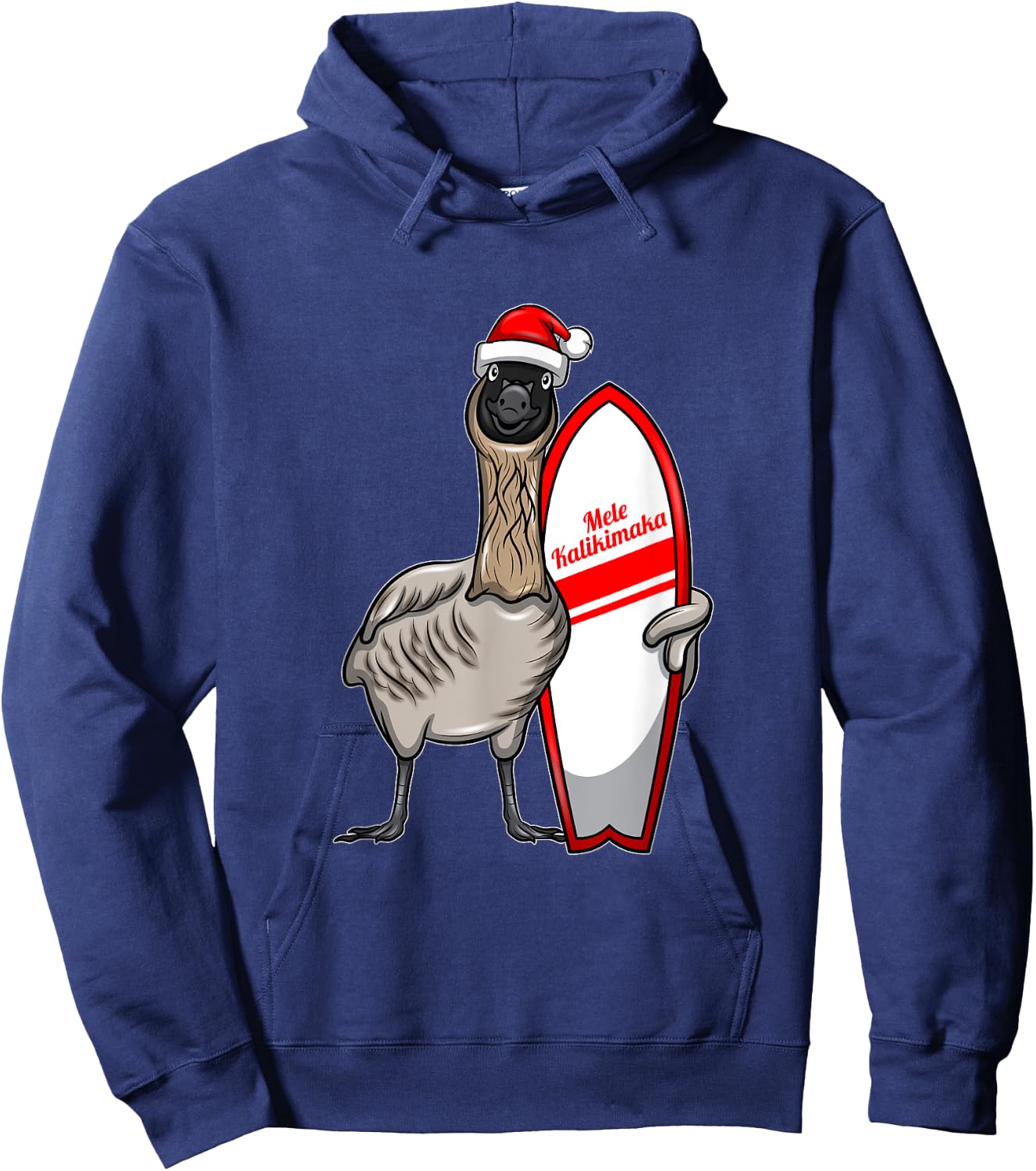 Mele Kalikimaka Nene I Hawaiian Bird Christmas Hawaii Xmas Hoodie - Hoodie | Navy