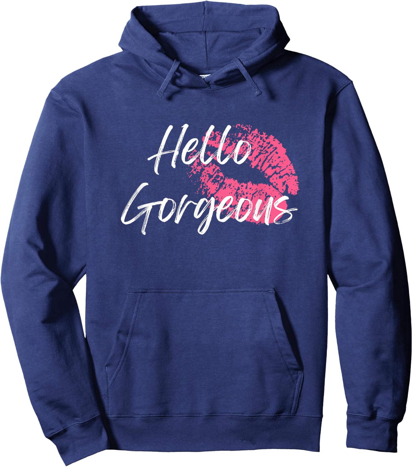 Hello Gorgeous Hoodie - Hoodie | Navy