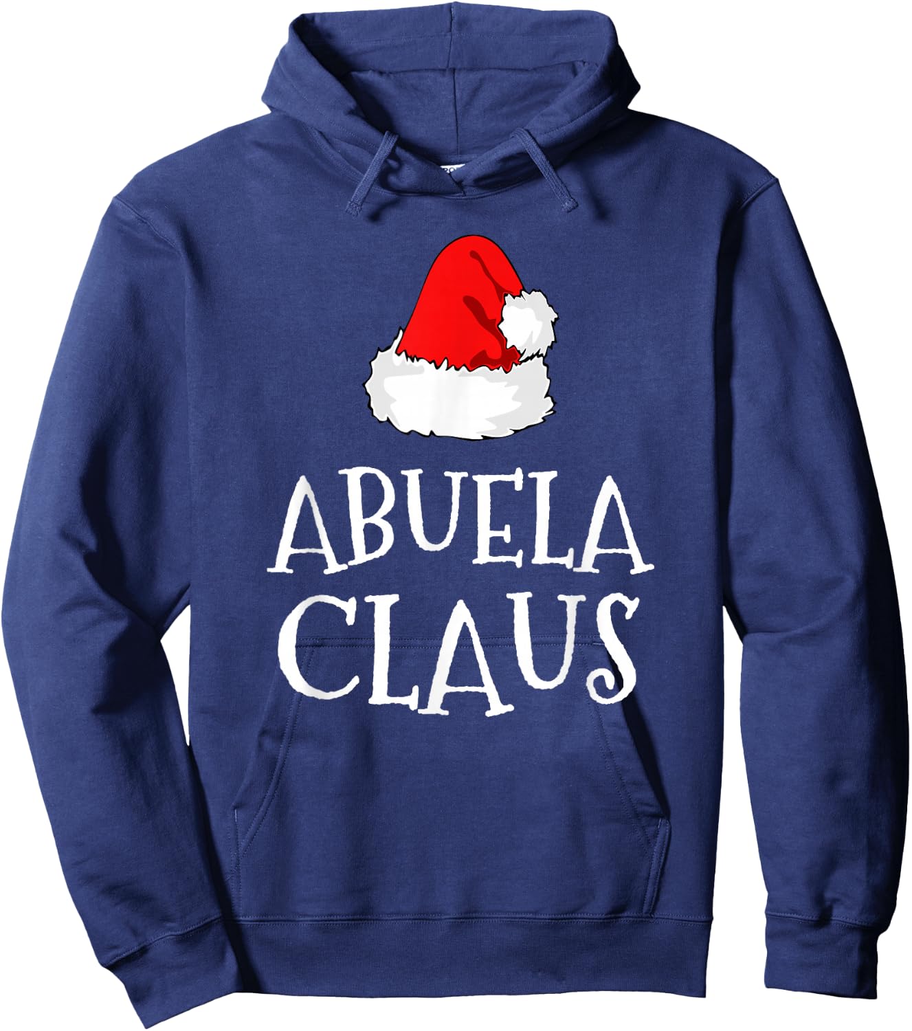 Abuela Claus Christmas Santa's Pajama Family Matching Hoodie - Hoodie | Navy