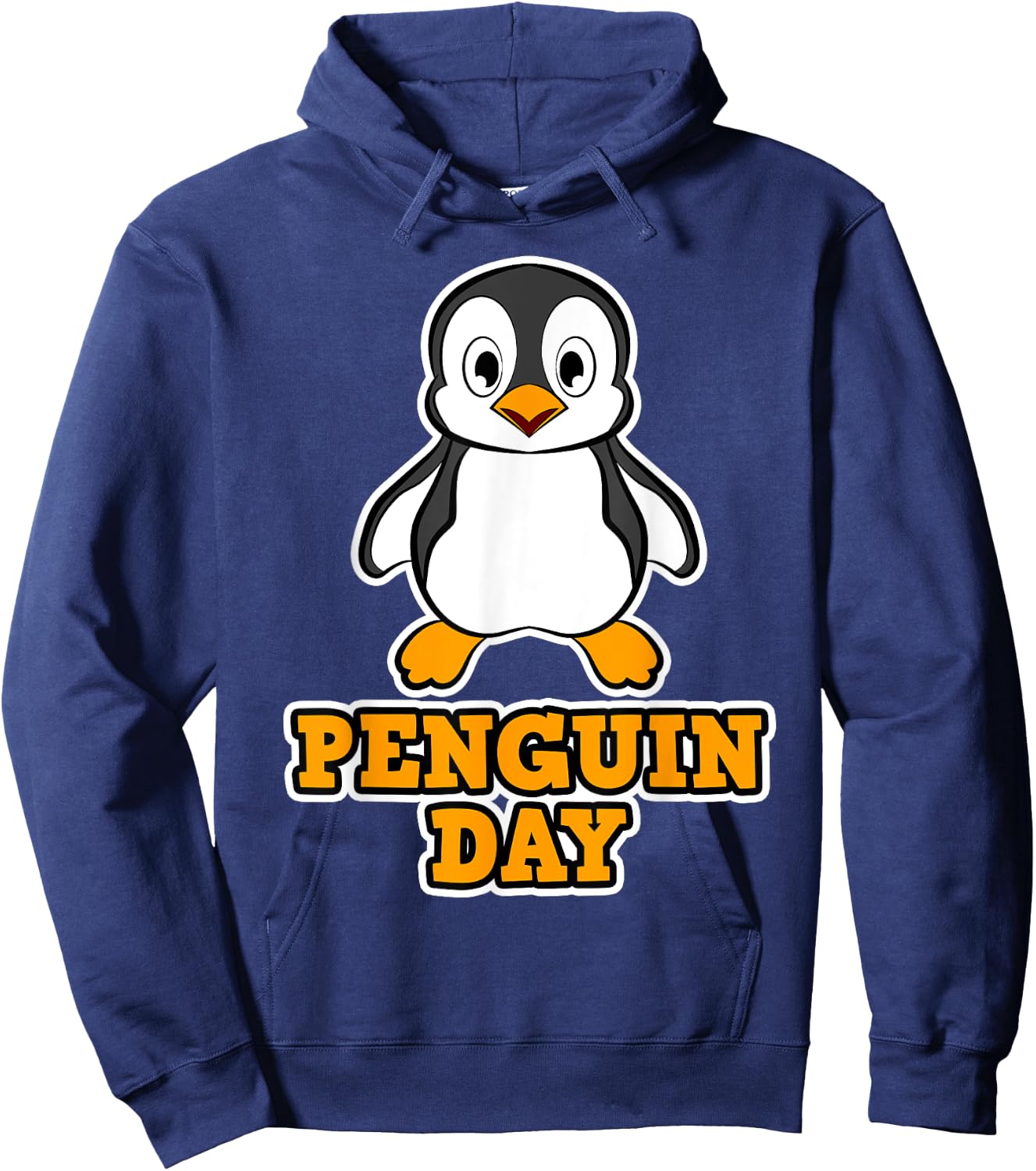 Penguin design - Penguin Day Hoodie - Hoodie | Navy