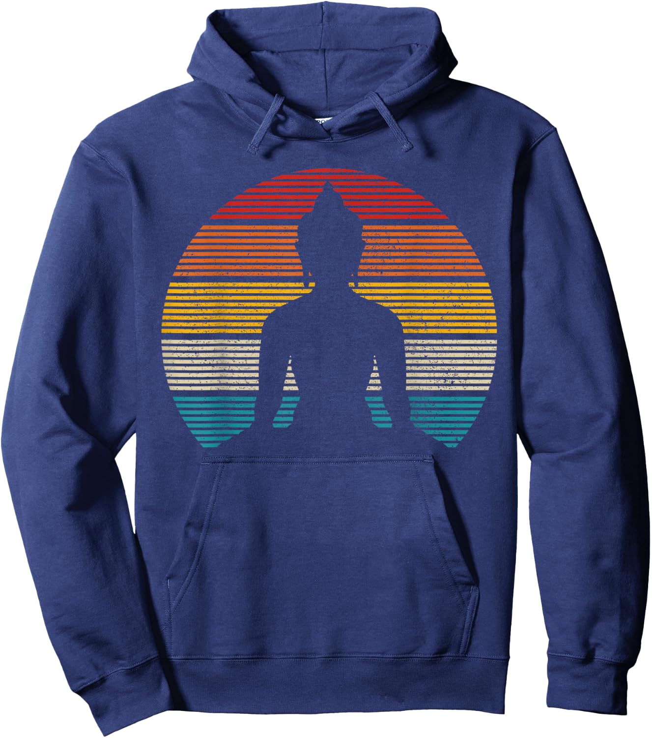 Vintage Buddha Buddhism Zen Spiritual Yoga Meditation Hoodie - Hoodie | Navy