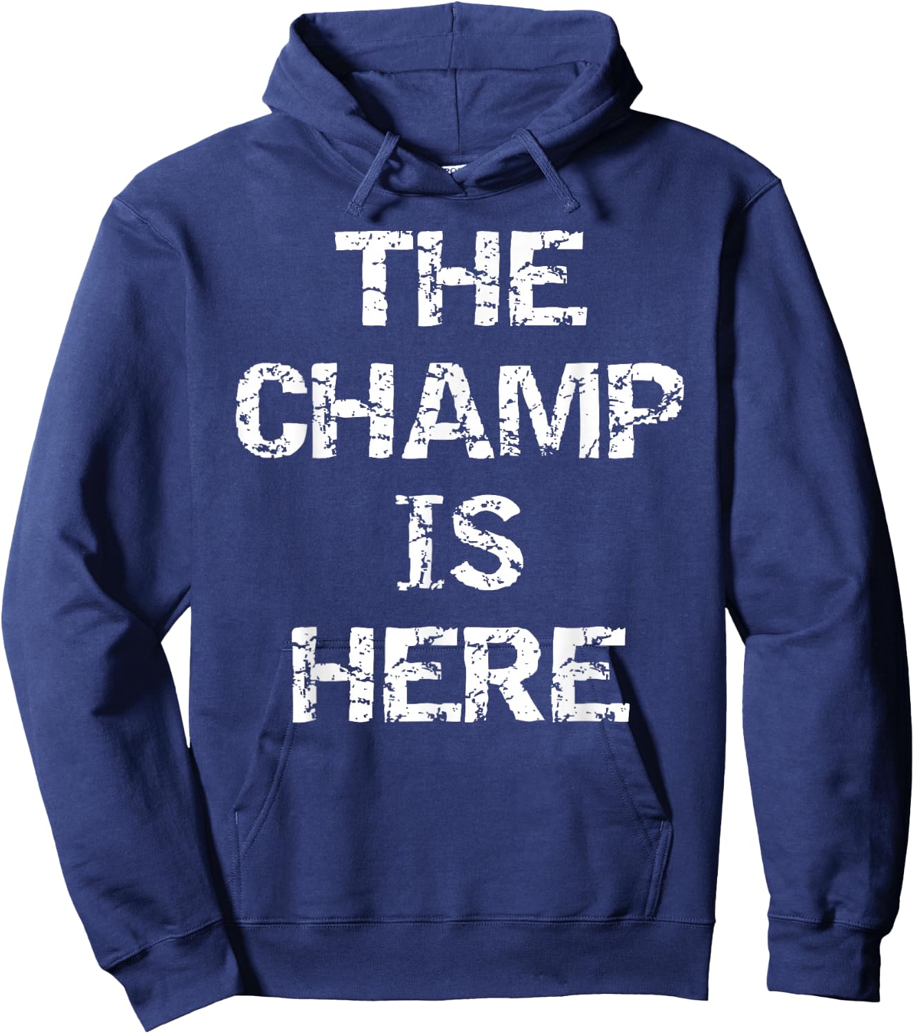 It's Football Time Y'all Design Studio Funny Fantasy Football Championship Trophy - Black, -Adults, Short Sleeve, Classic Fit, Cotton 65% Polyester 35% Hoodie - Hoodie | Navy