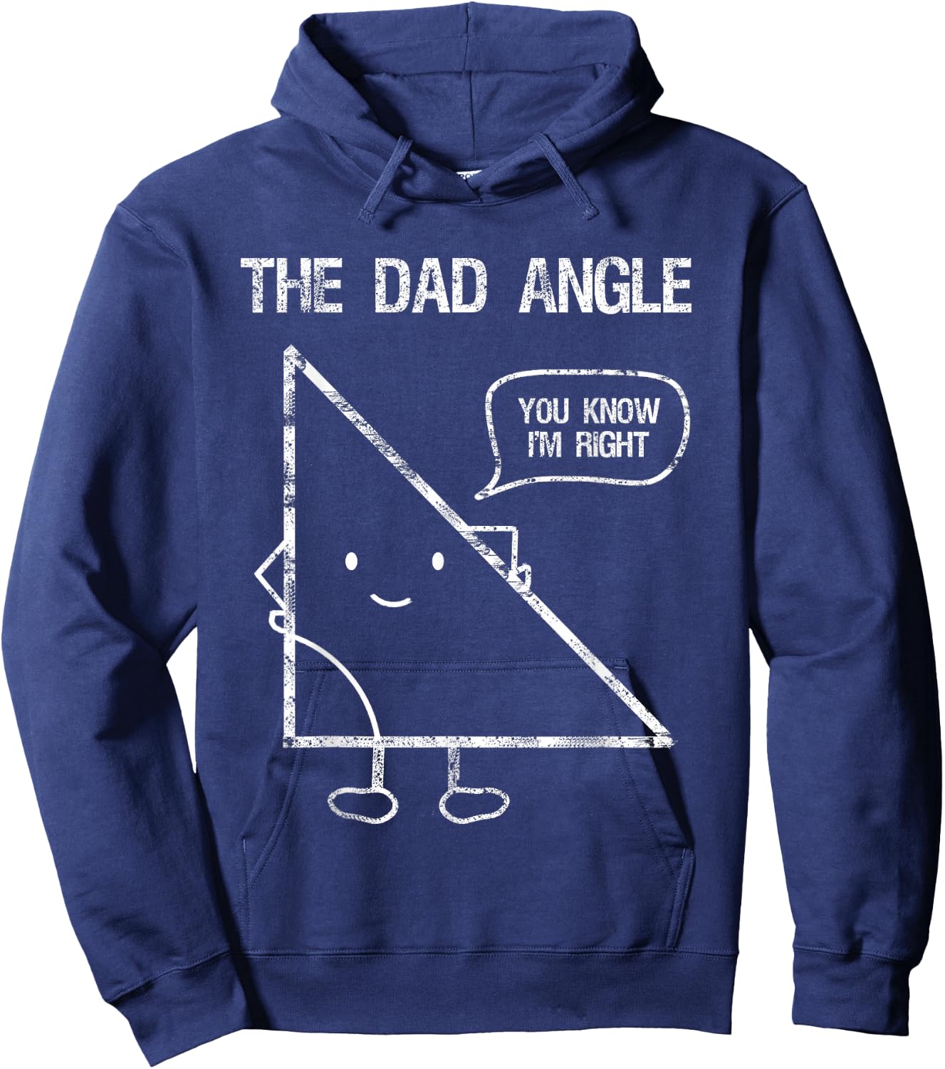 Funny Geometry Shirts for Dads who love Math Father's Day Hoodie - Hoodie | Navy
