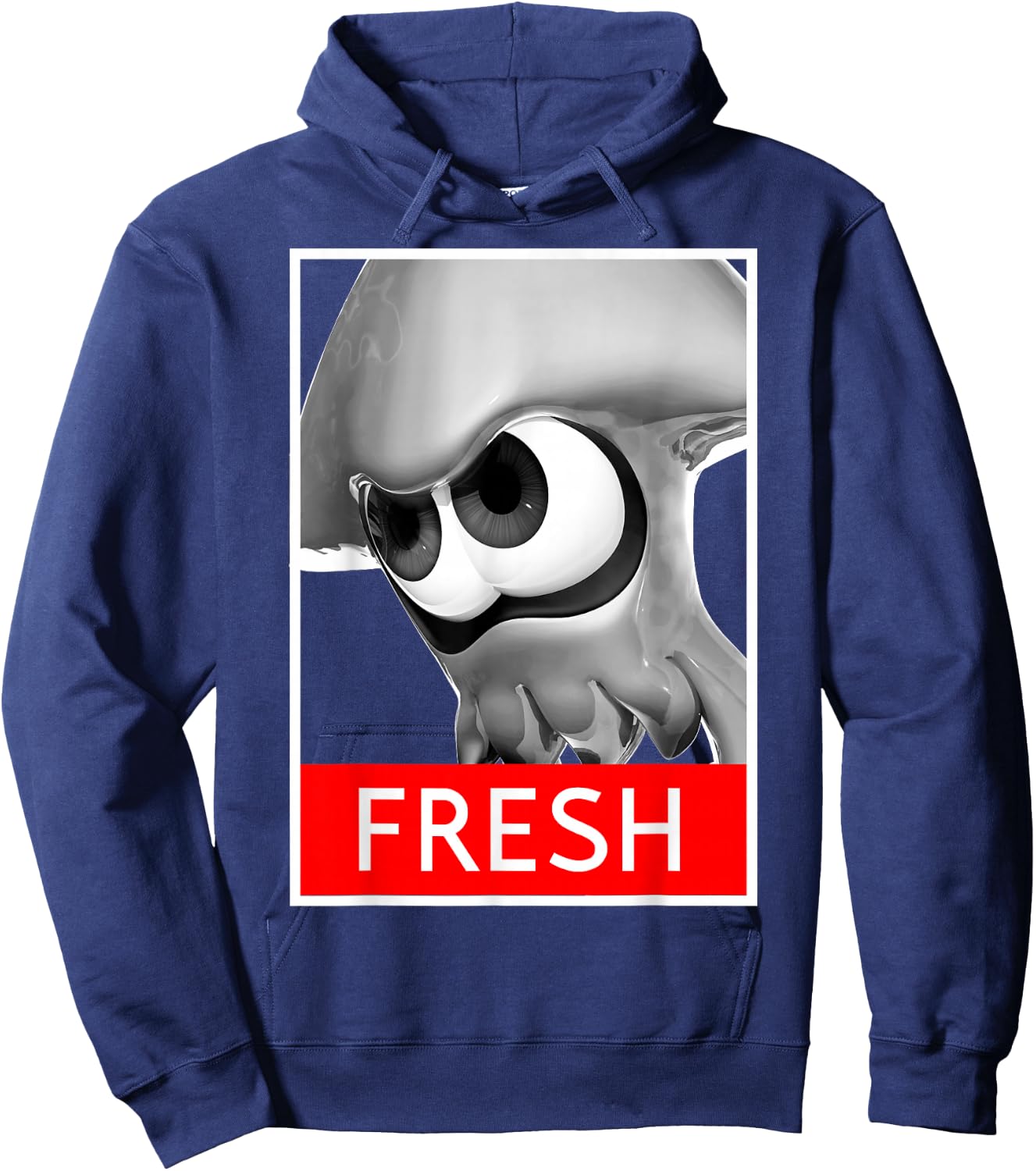 Nintendo Splatoon Inkling Fresh Streetwear Graphic Hoodie - Hoodie | Navy