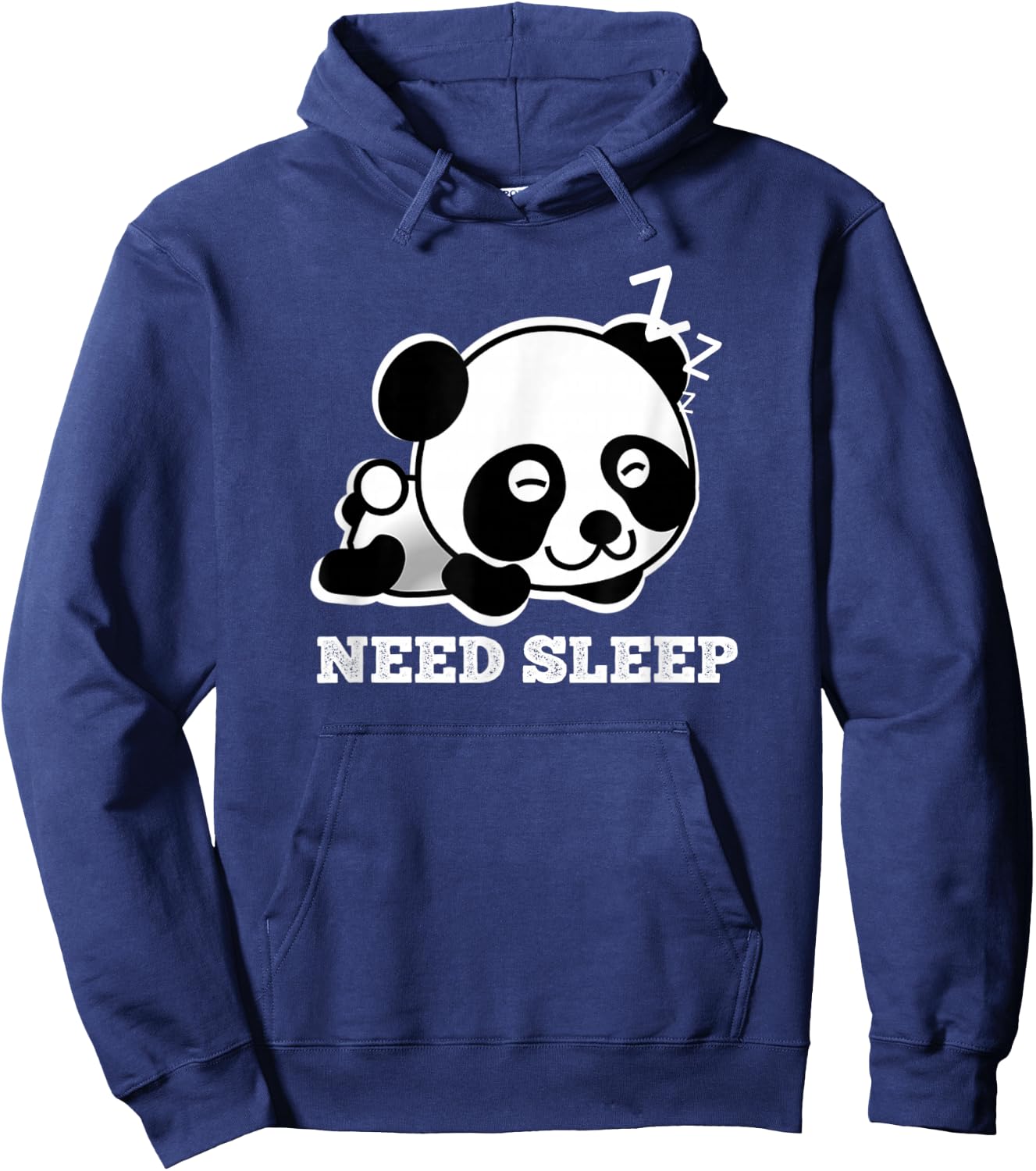 Panda Sleep Nightshirt Pyjamas Nightdress Loungwear Hoodie - Hoodie | Navy