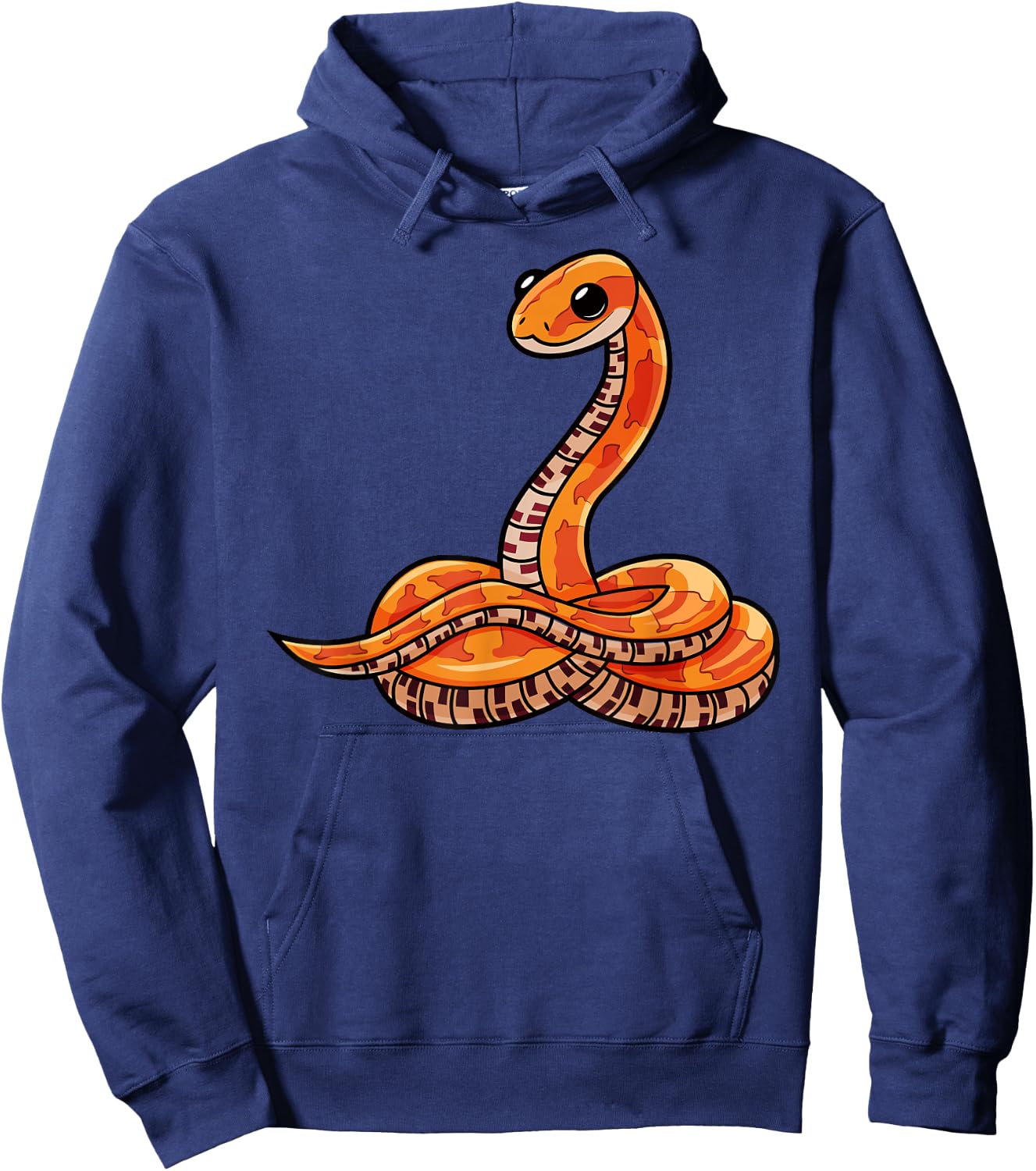 Cute Corn Snake Hoodie - Hoodie | Navy