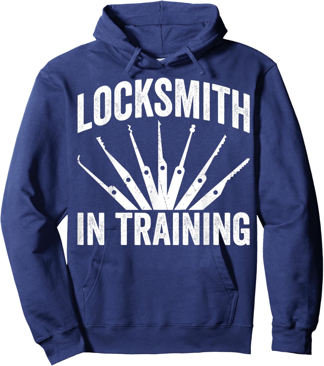 Locksmith in Training Future Lock Picker Locksmithing Hoodie - Hoodie | Navy