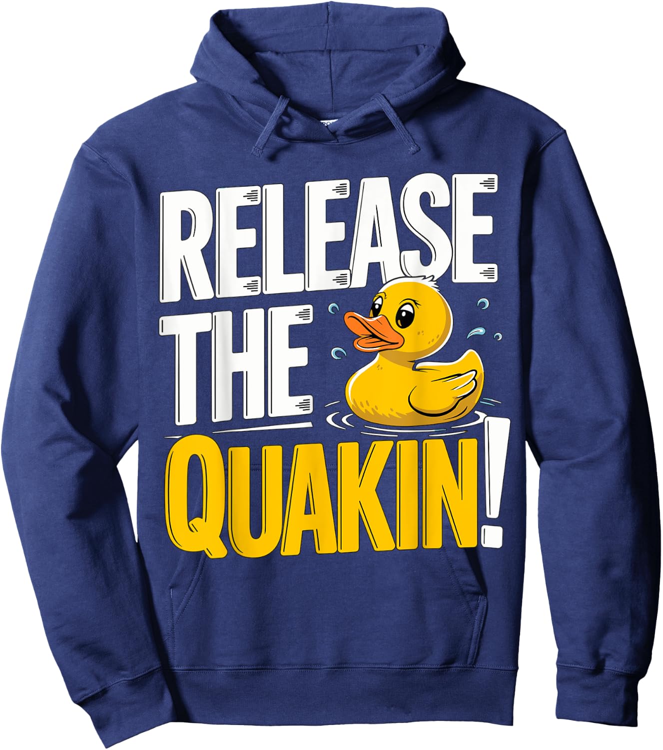 Release the Quakin Rubber Duck Hoodie - Hoodie | Navy