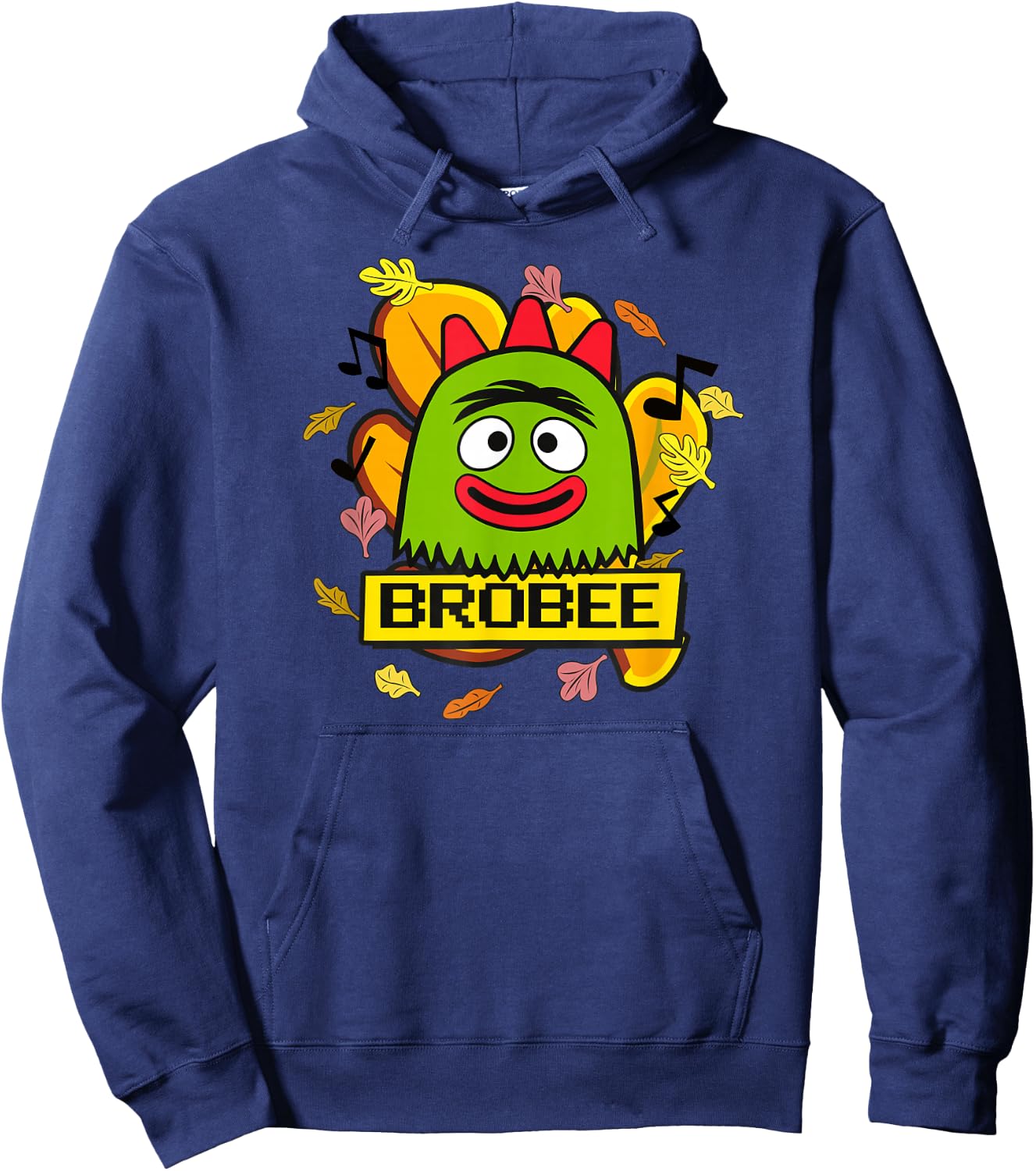 Yo Gabba Gabba - Classic Brobee 02 Hoodie - Hoodie | Navy