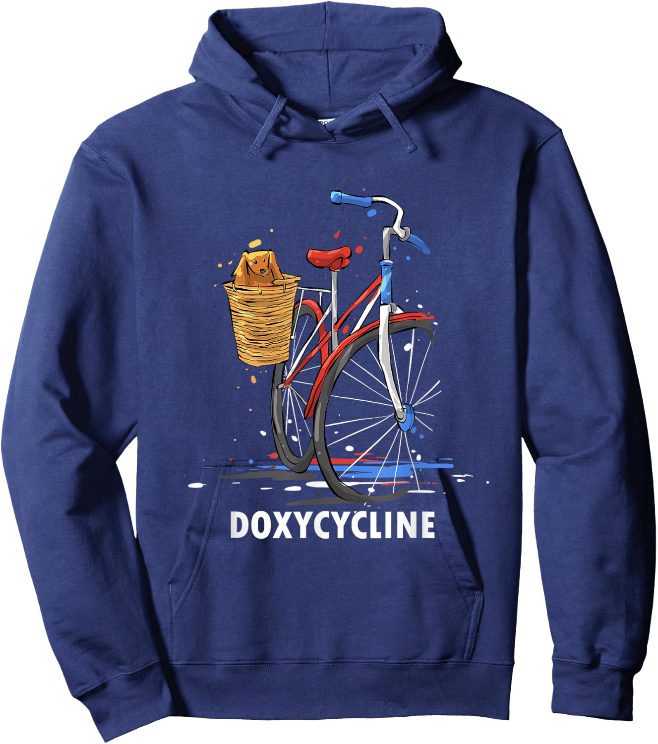 Funny and nerdy Doxycycline pharmacology Design for nurses Hoodie - Hoodie | Navy