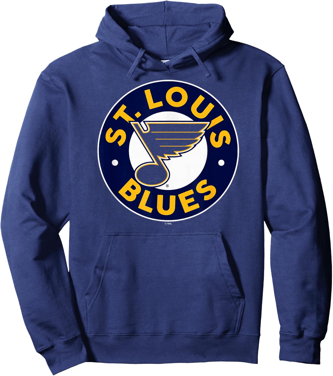 St. Louis Blues Symbol Royal Blue Officially Licensed Hoodie - Hoodie | Navy