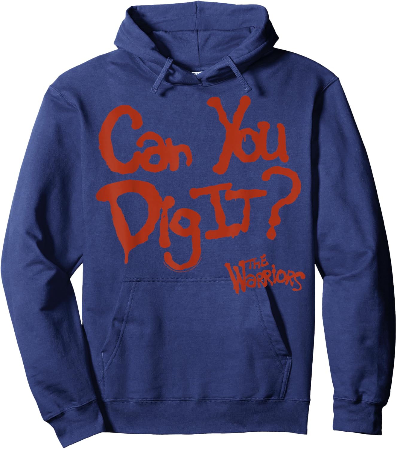 The Warriors Can You Dig It Quote Small Hoodie - Hoodie | Navy