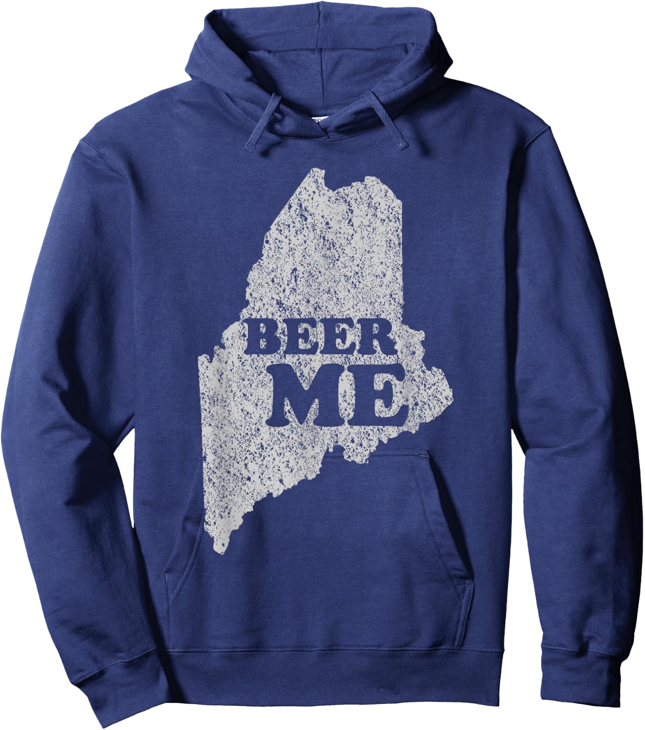 Beer Me Funny Beer Shirt Maine Hoodie - Hoodie | Navy