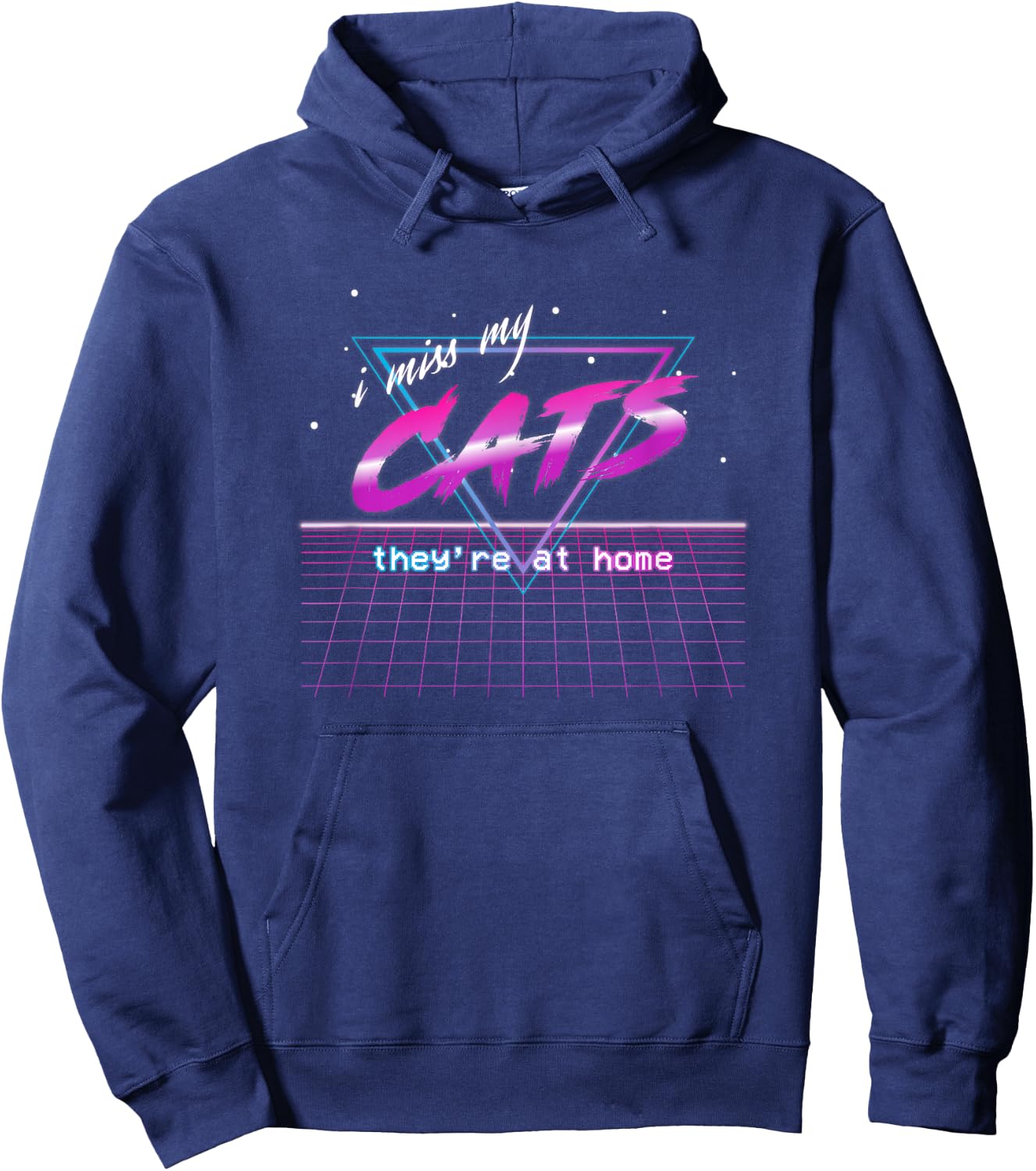 I Miss My Cats Hoodie - Hoodie | Navy